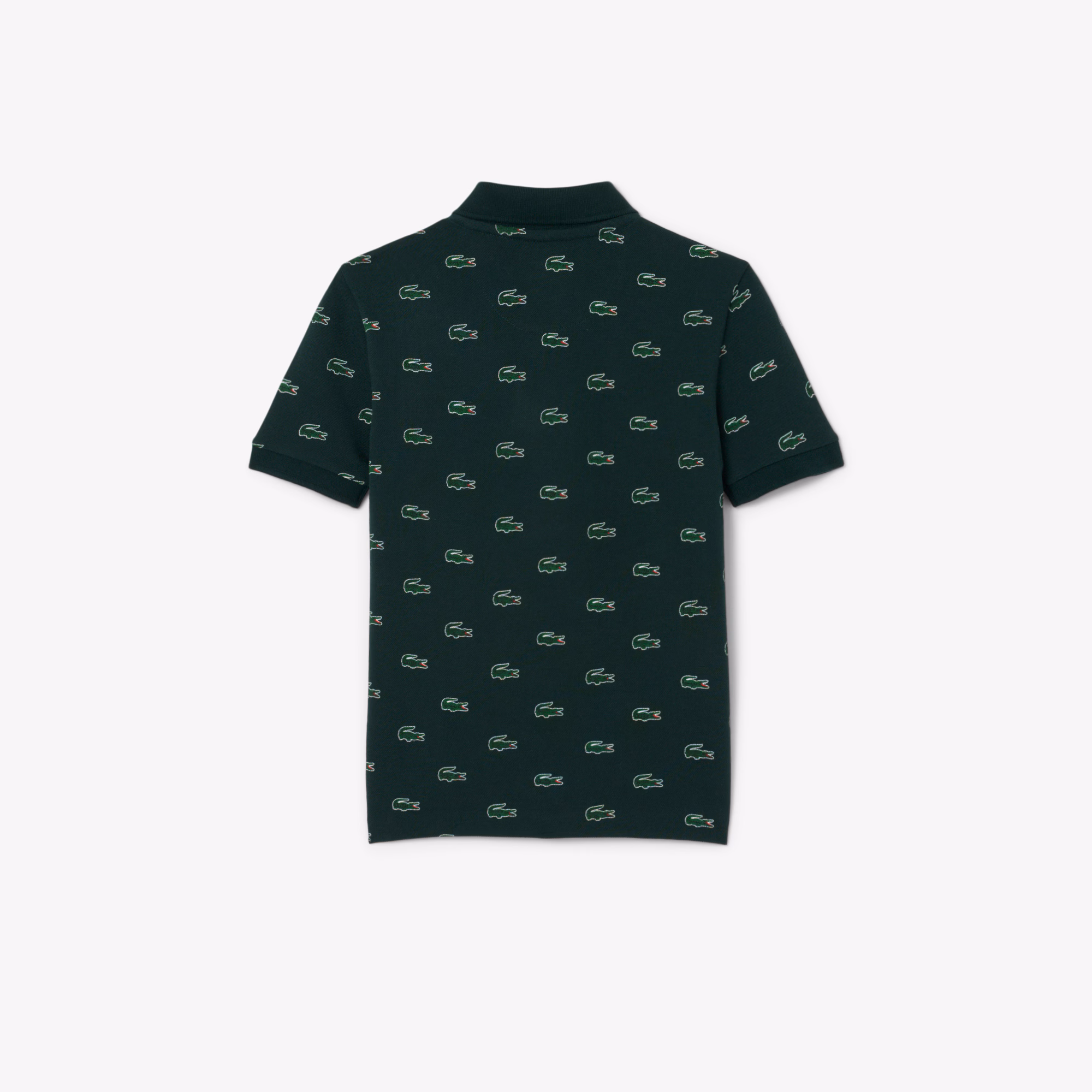 Boys' Printed Petit Piqué Polo