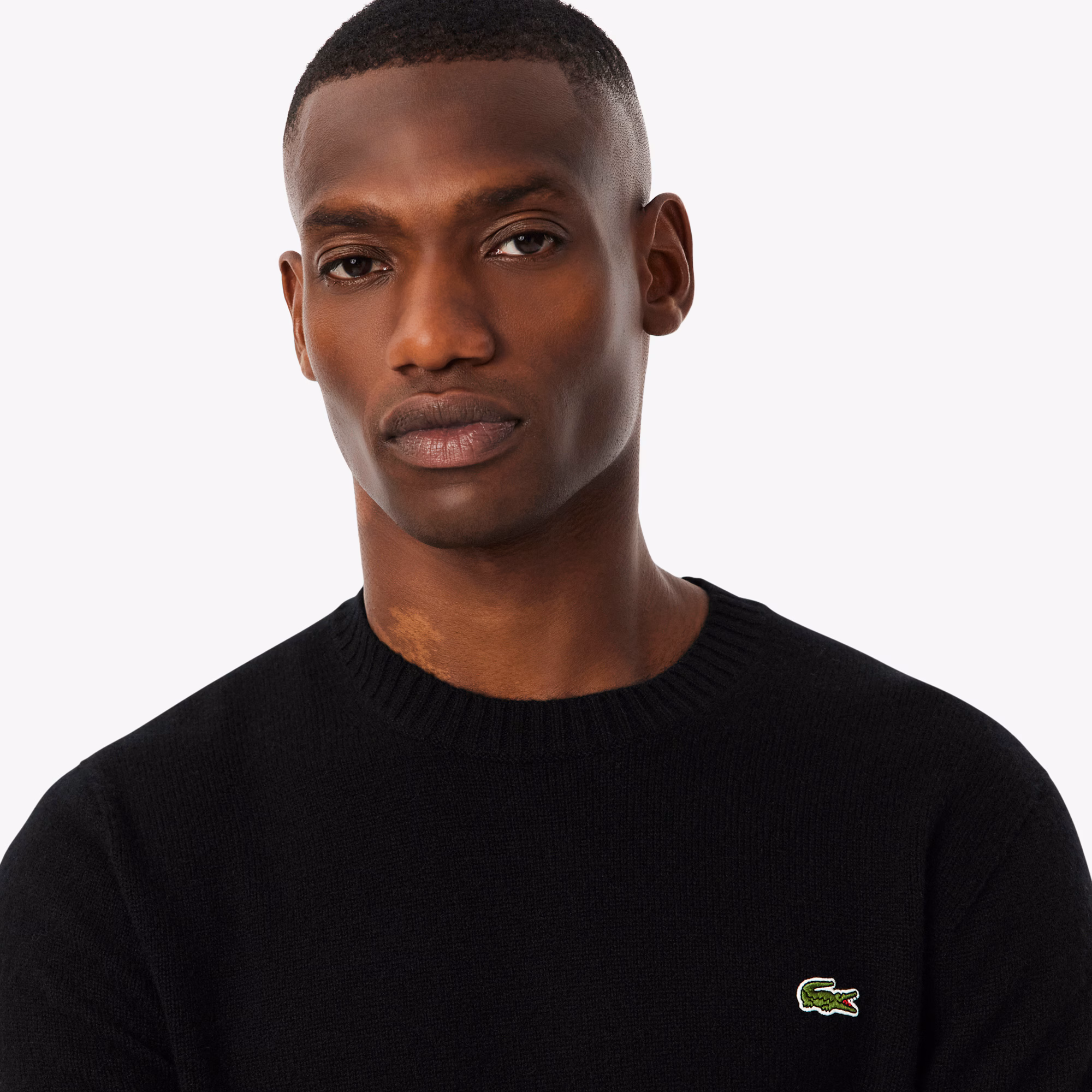 Men's 3D Knit Cashmere Crew Neck Sweater