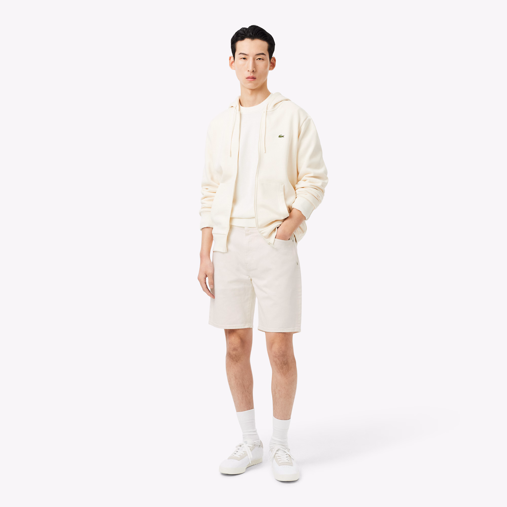 Men's Straight Cut Denim Shorts