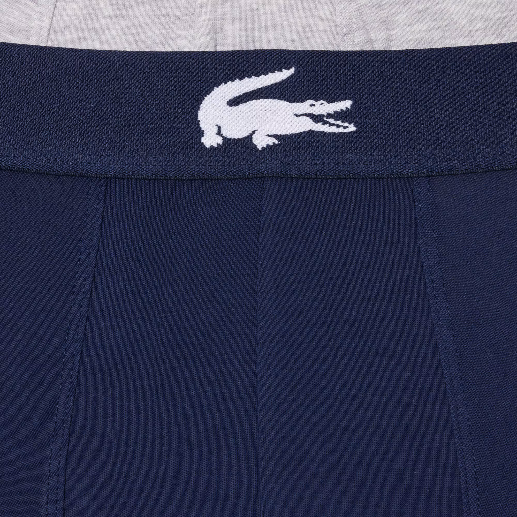 Men's 3-Pack Crocodile Waist Boxer Briefs