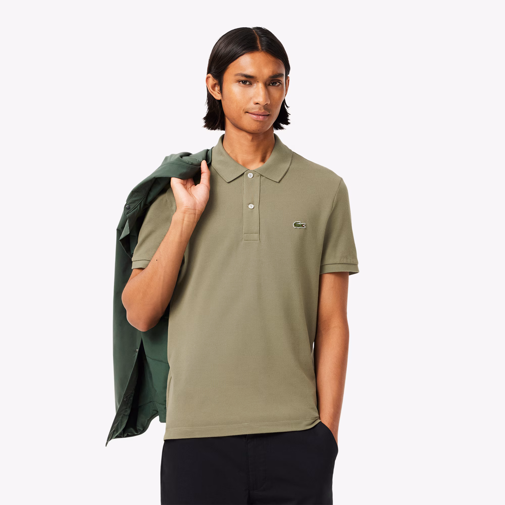 Men's Slim Fit L.12.12 Piqué Polo