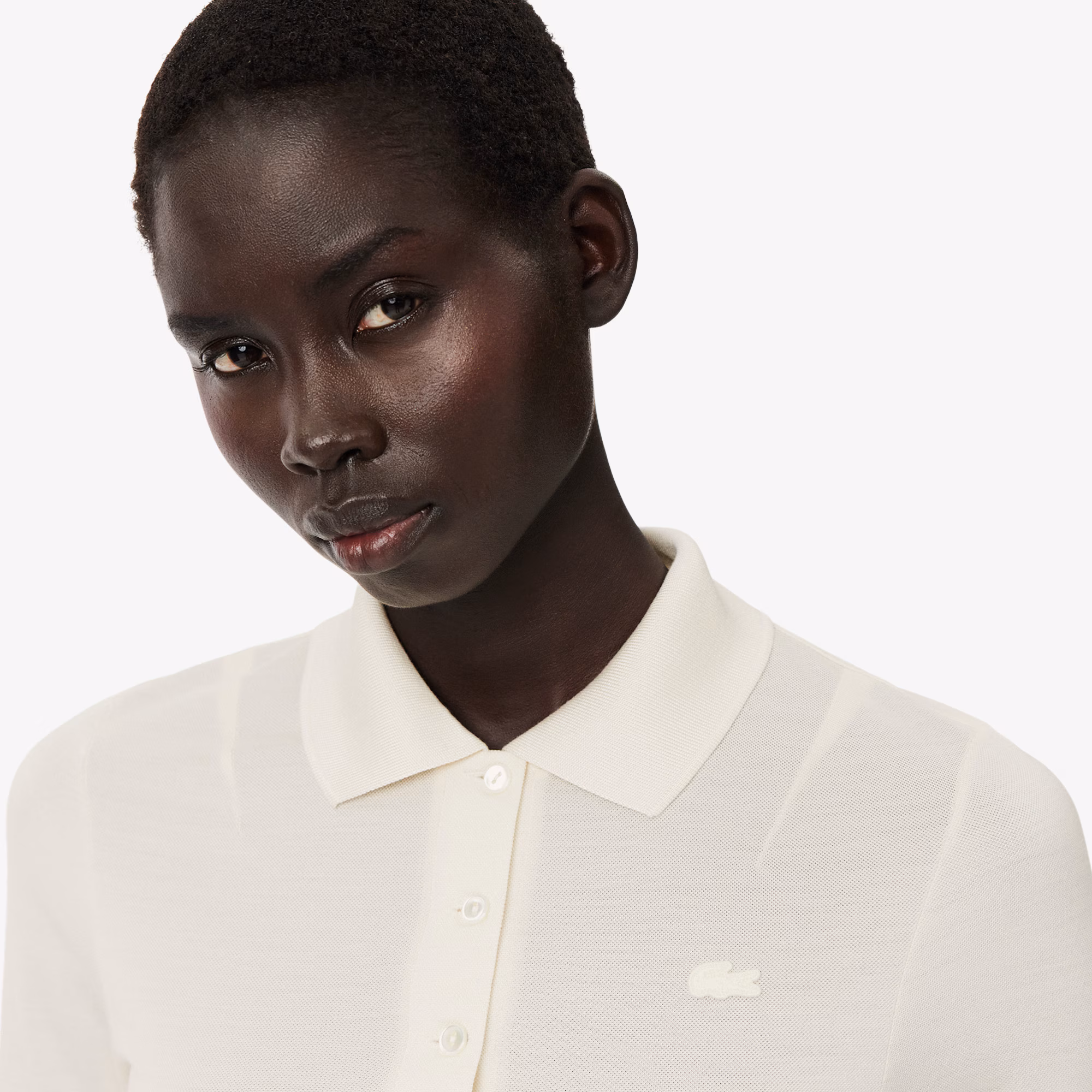 Runway Slim Fit Silk Mini-Piqué Polo Shirt