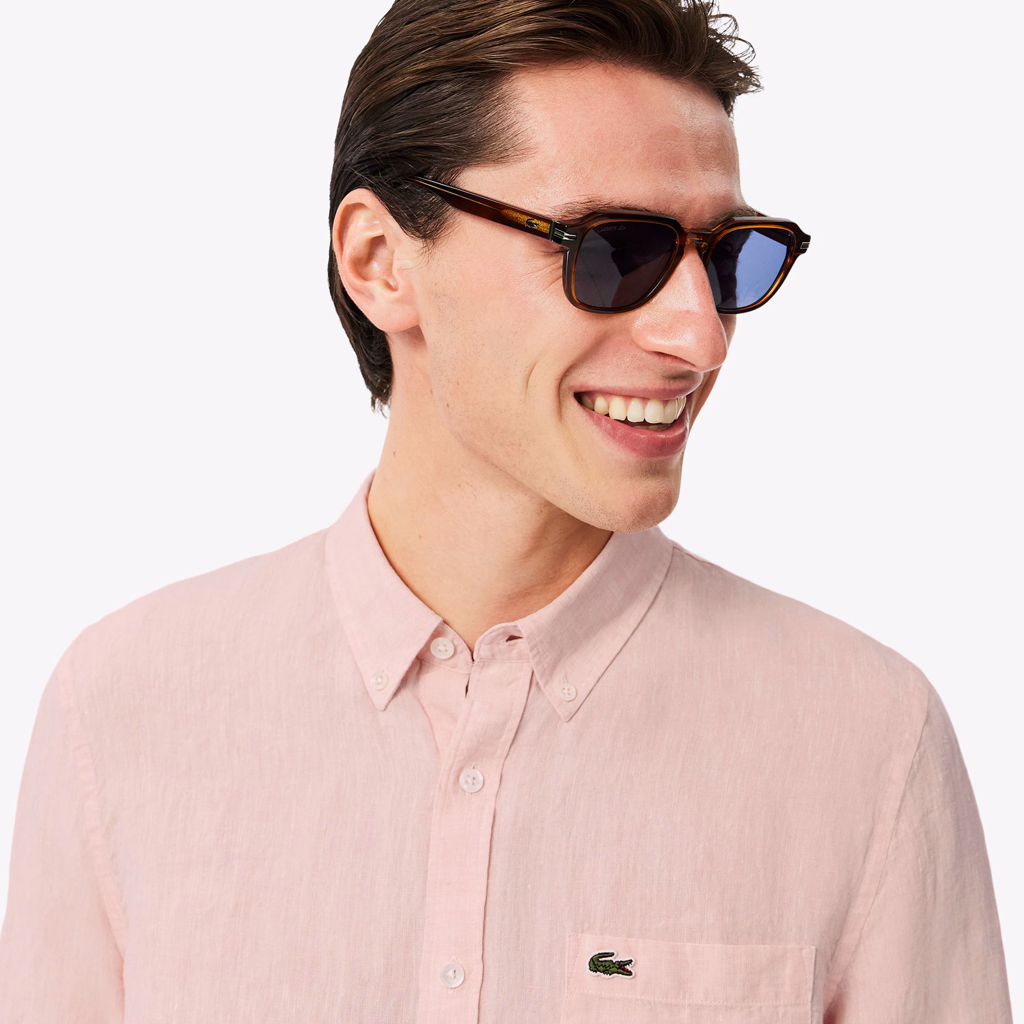 Men's Regular Fit Linen Shirt