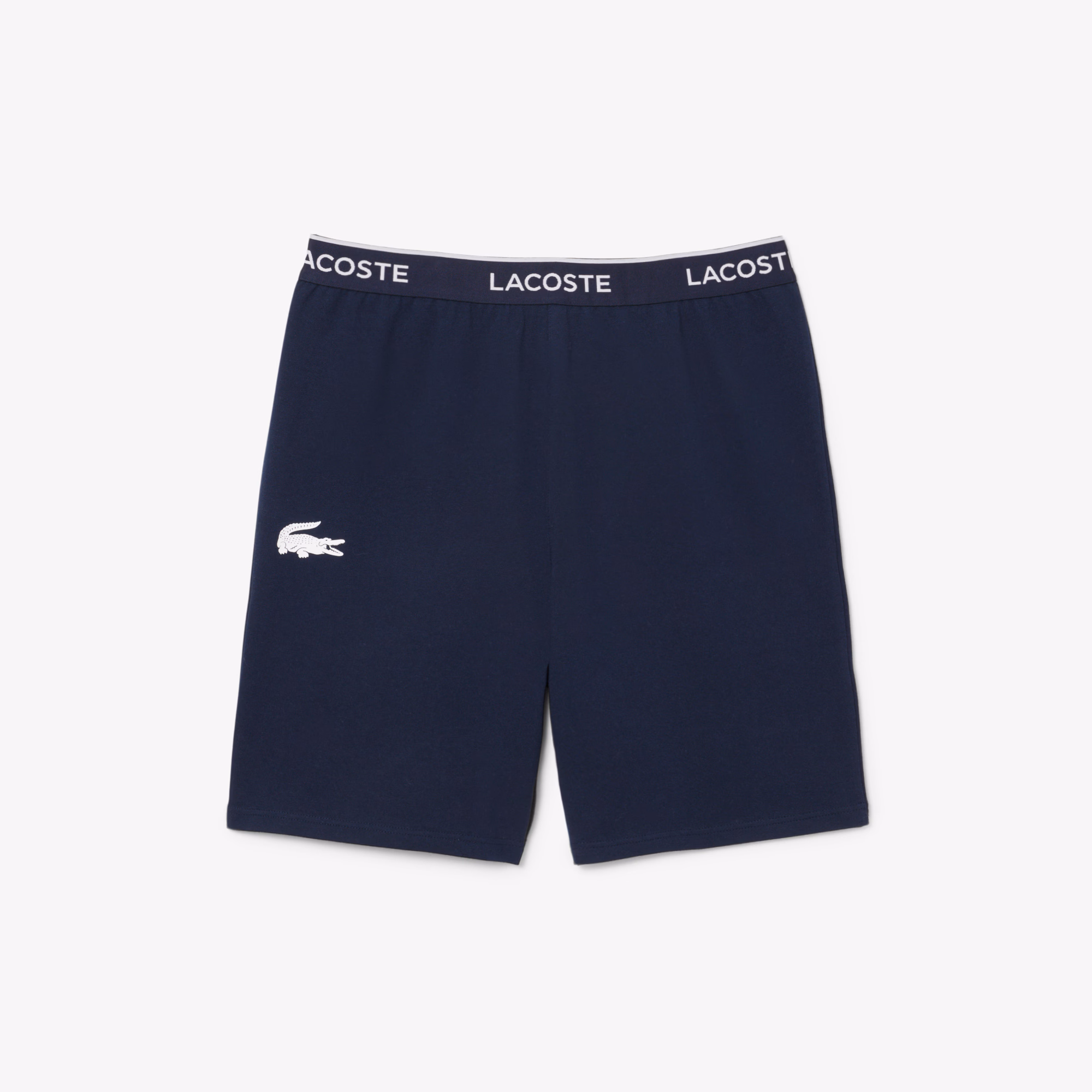 Men's Straight Fit Fleece Pajama Shorts