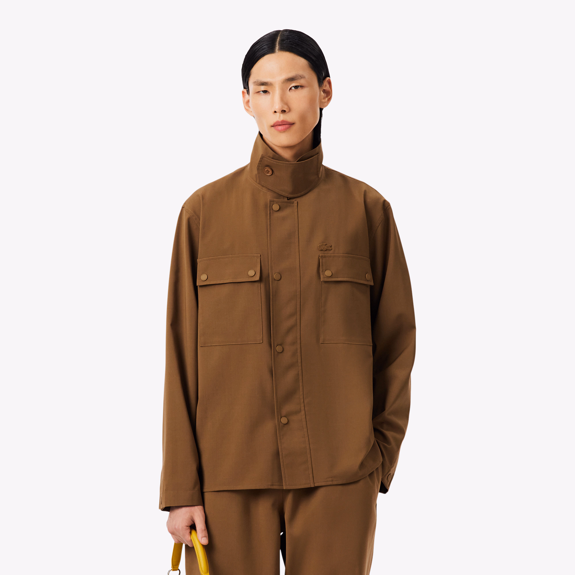 Runway Regular Fit Wool Blend Shirt