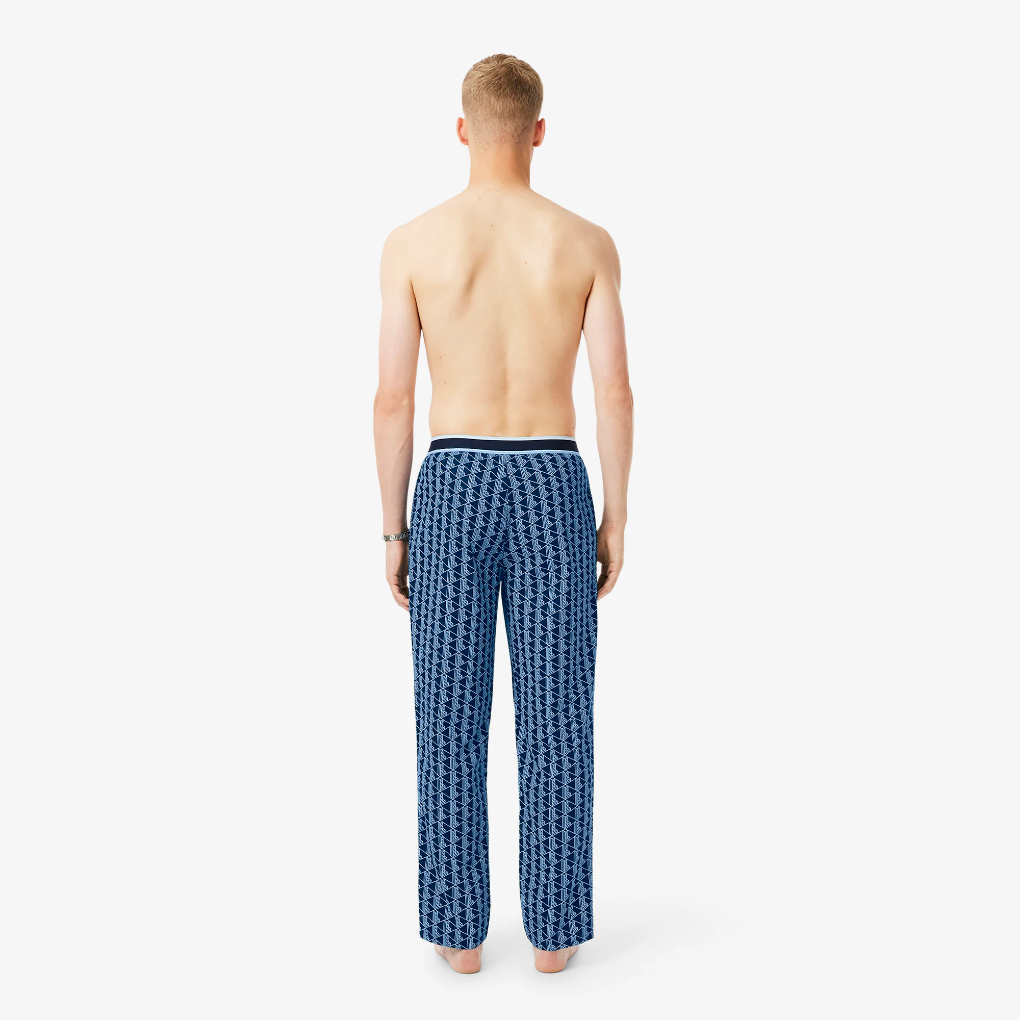 Men's Monogram Poplin Pajama Pants
