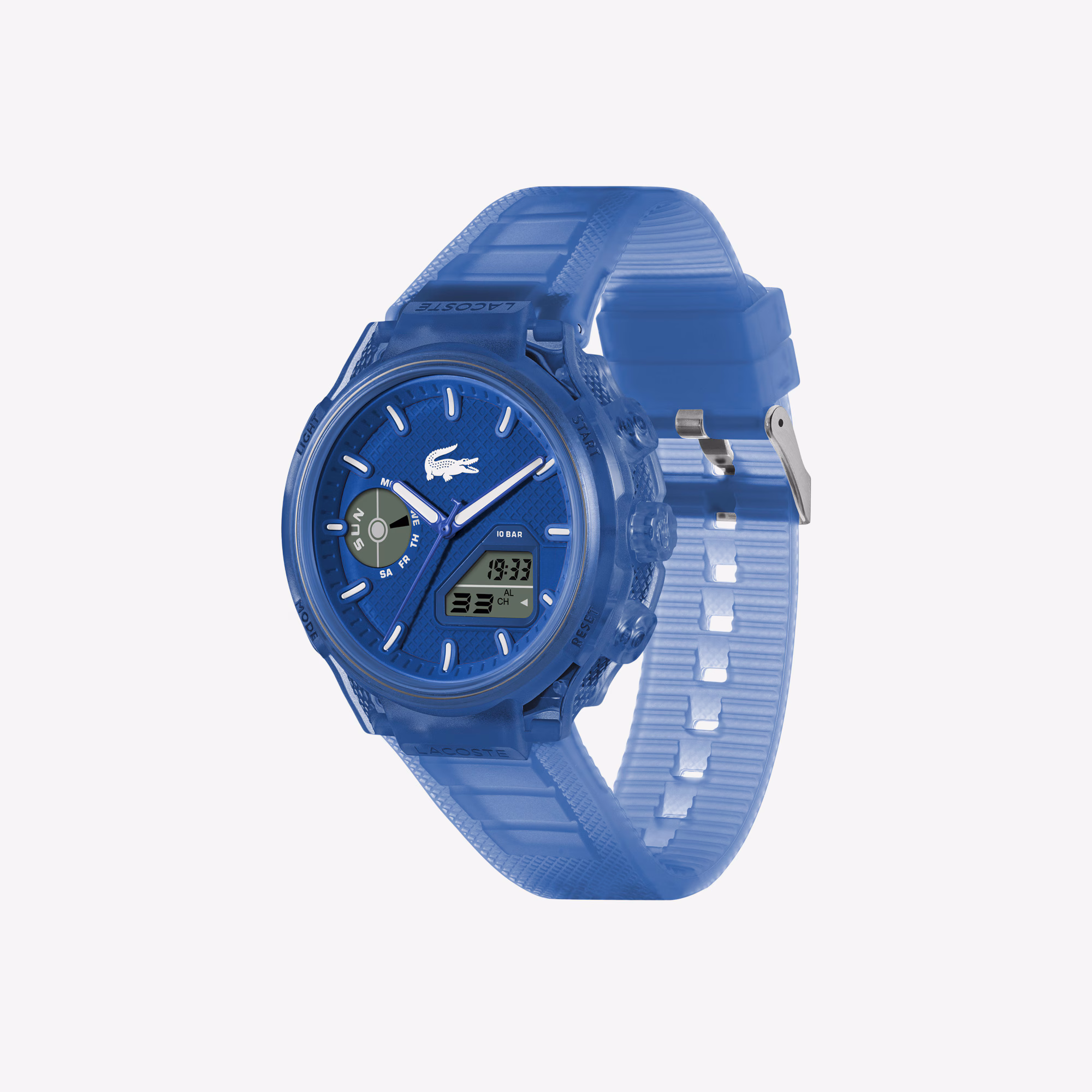 LC33 Analog and Digital Silicone Watch