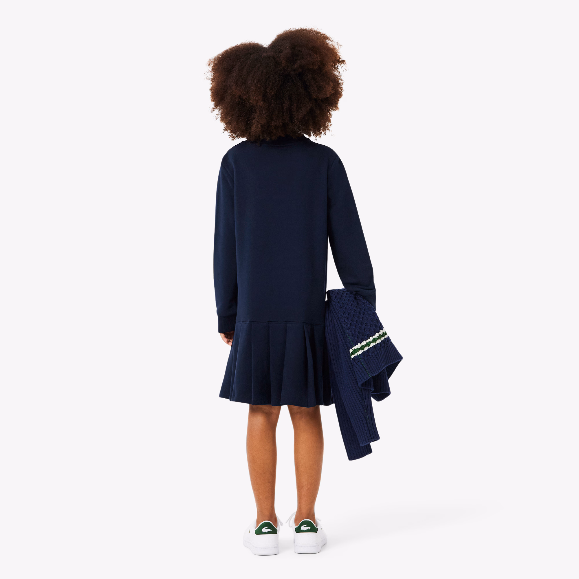 Girls' Long Sleeve Fleece Dress