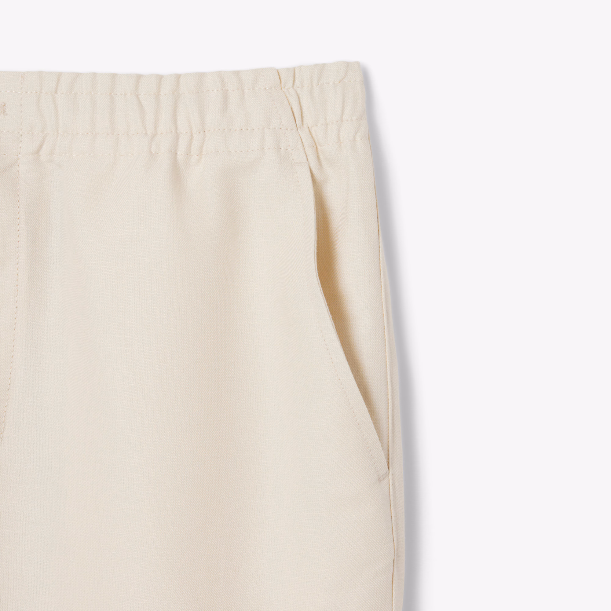 Men's Regular Fit Linen Twill Pants