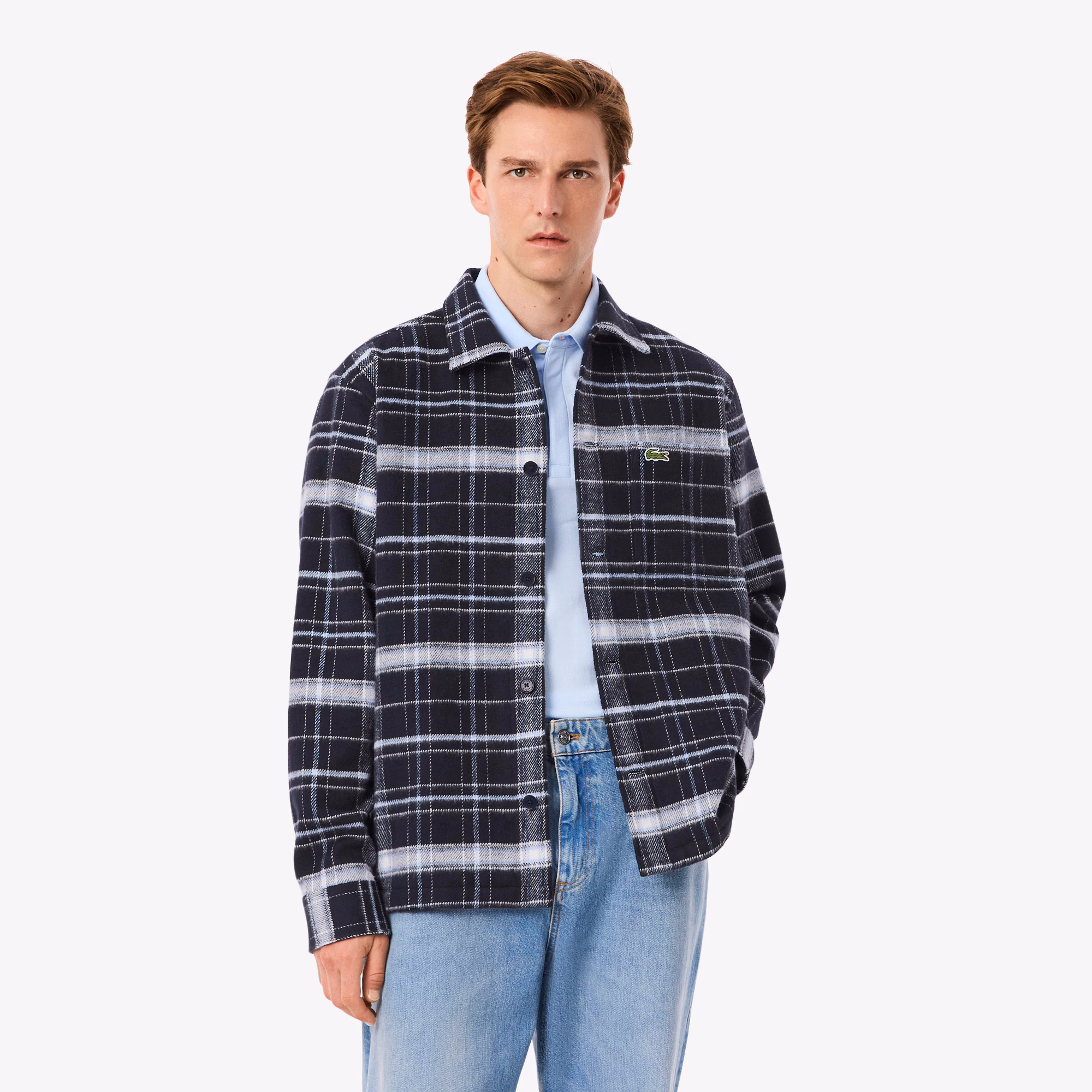 Men's Cotton Plaid Overshirt