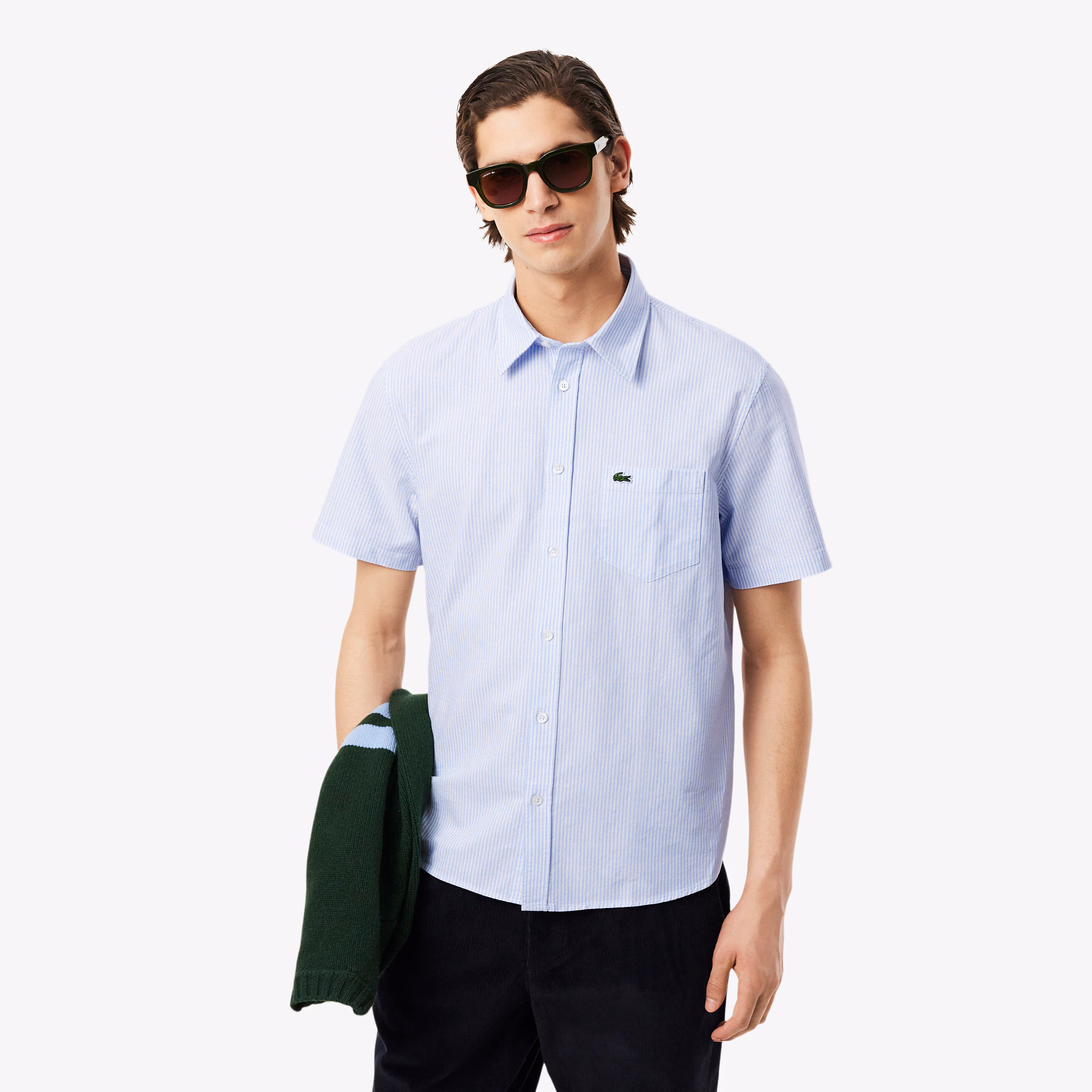 Men's Regular Fit Short Sleeve Oxford Shirt