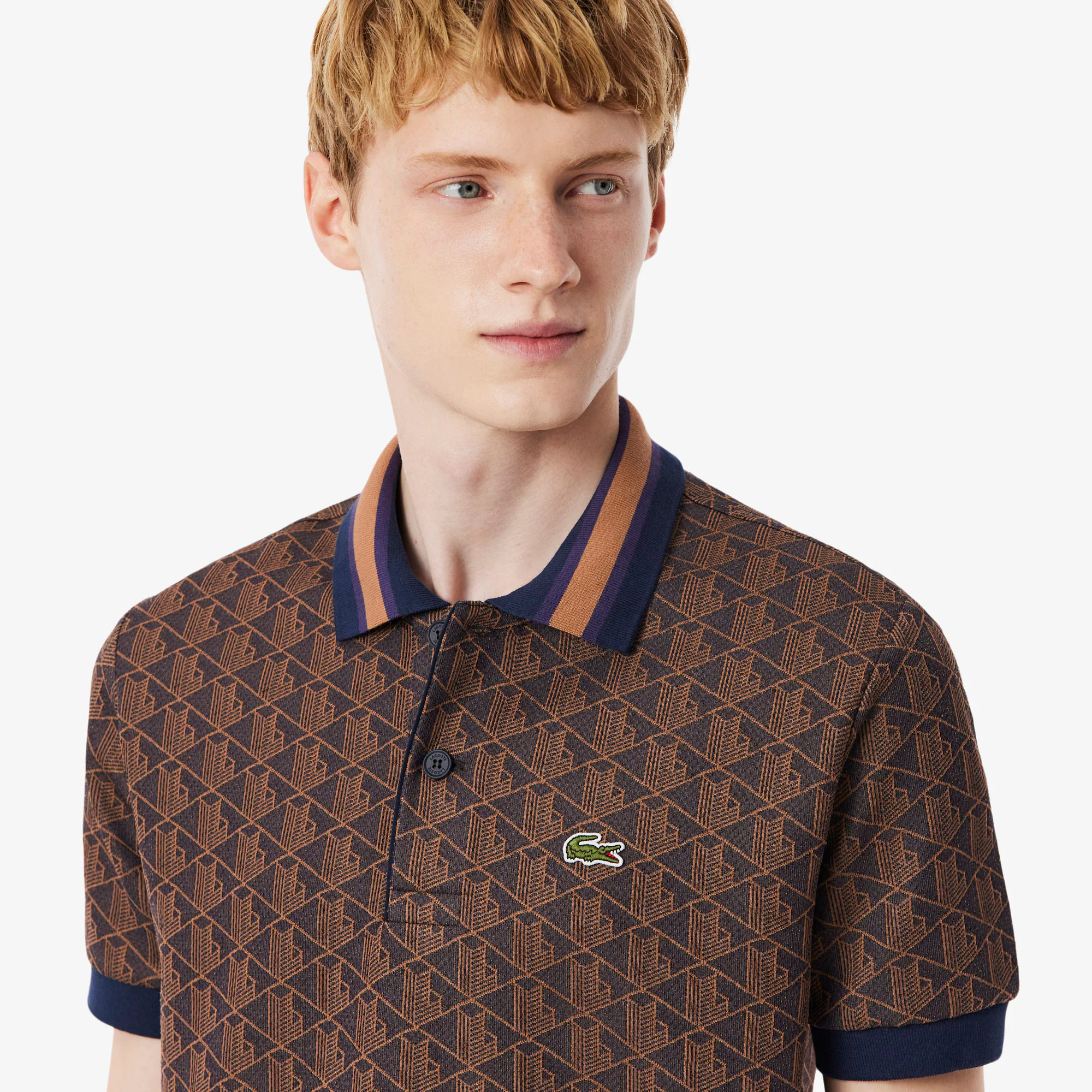 Men's Classic Fit Monogram Polo