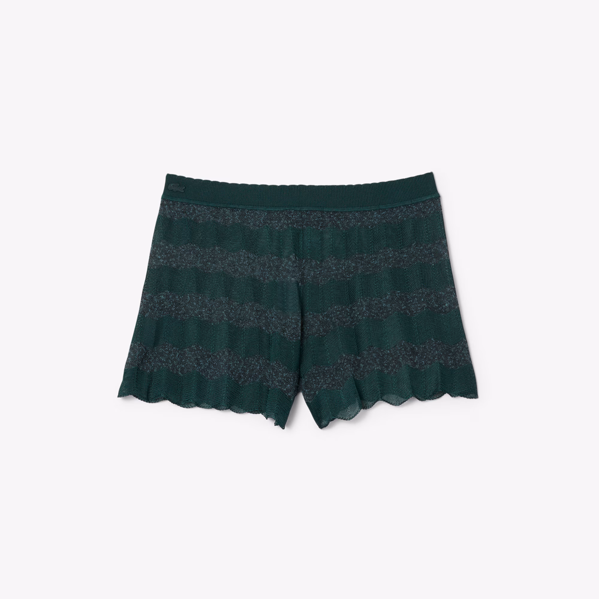Runway Pointelle Knit Shorts