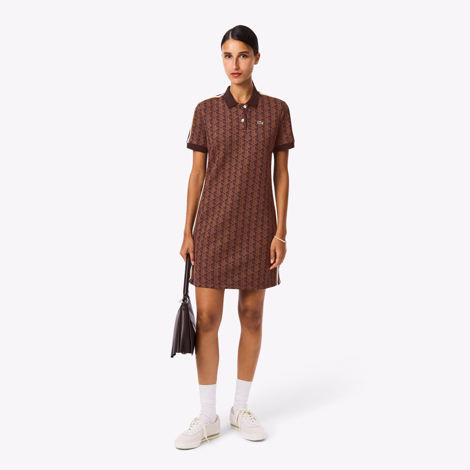Women's Slim Fit Monogram Polo Dress