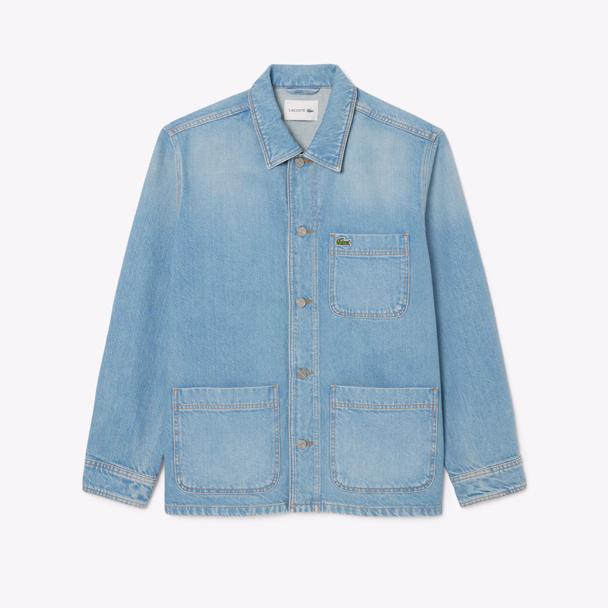 Men's Heavy Cotton Denim Overshirt