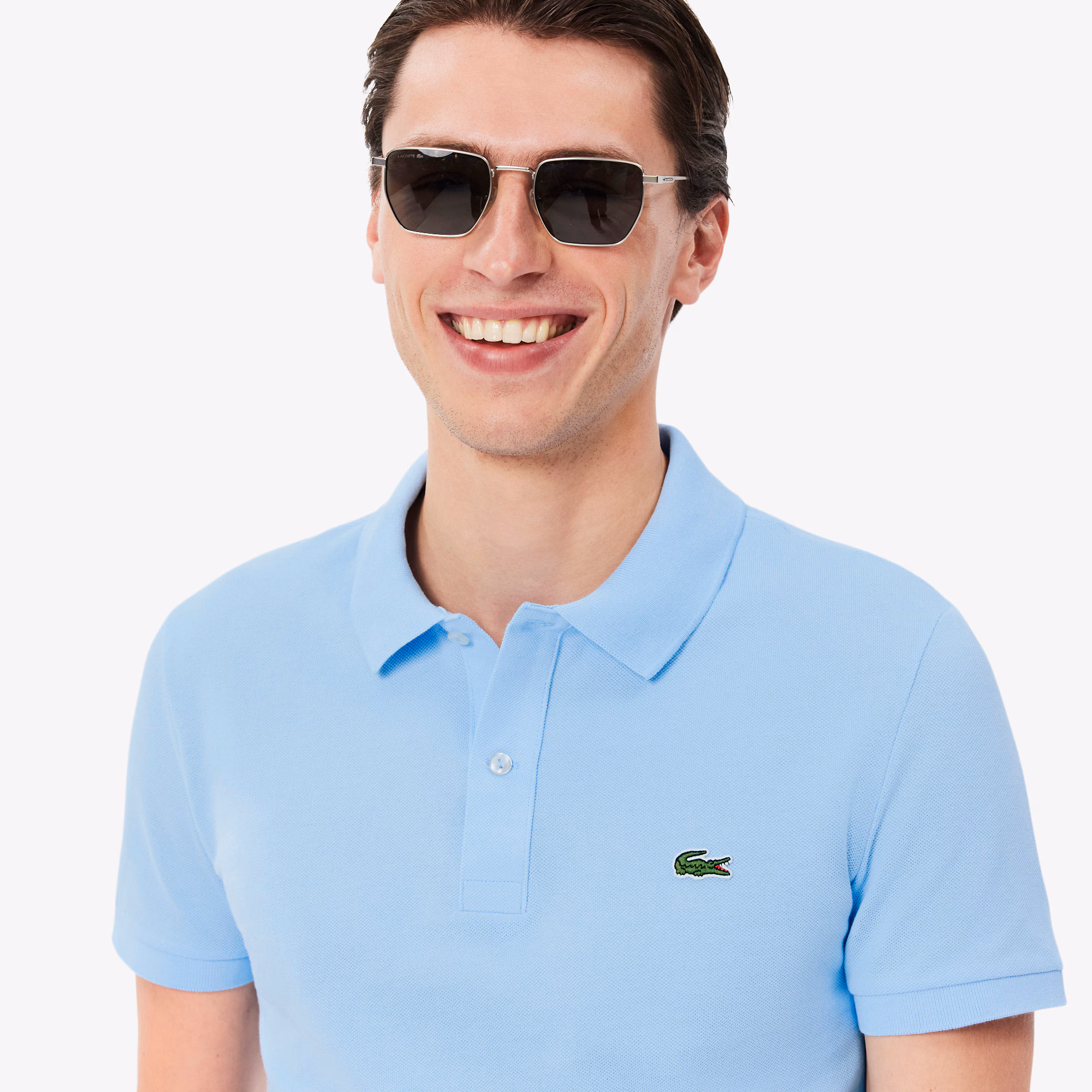 Men's Slim Fit L.12.12 Piqué Polo