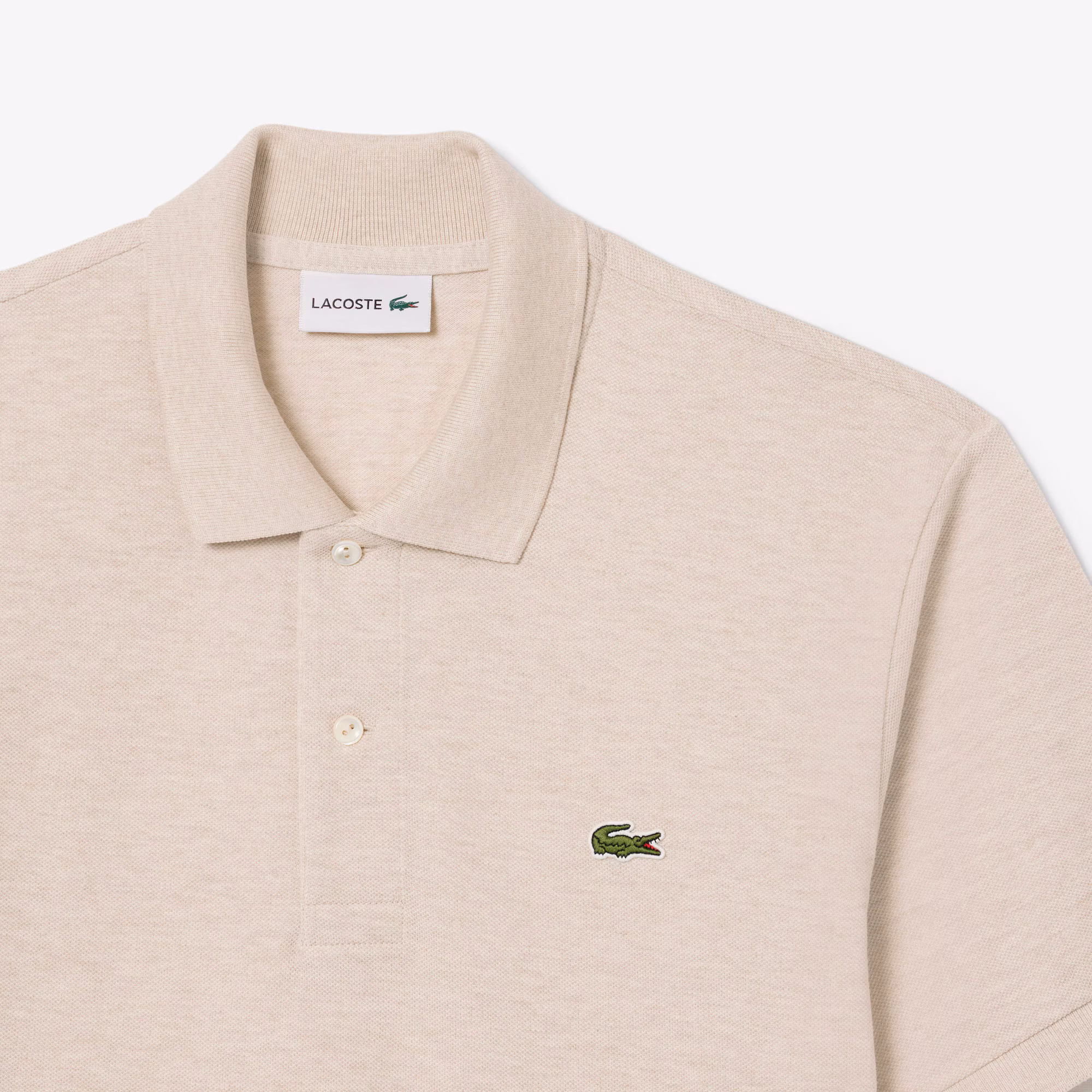 Men's Classic Fit L.12.12 Heathered Polo