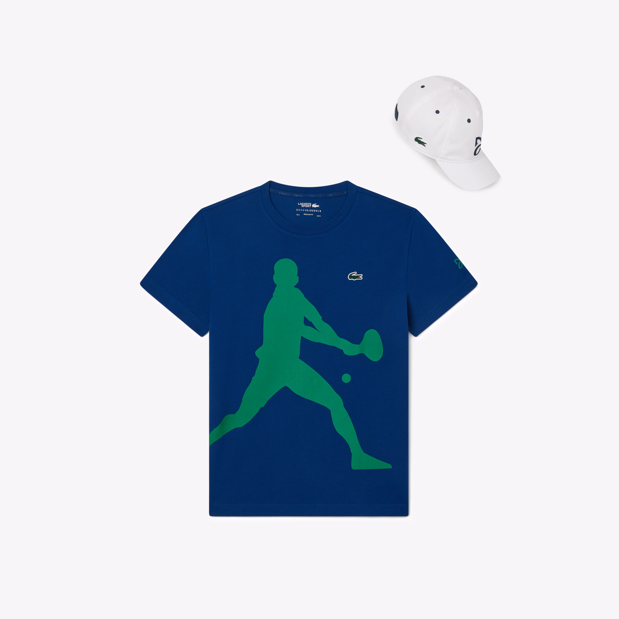 Men's Lacoste Tennis x Novak Djokovic T-Shirt & Cap Set