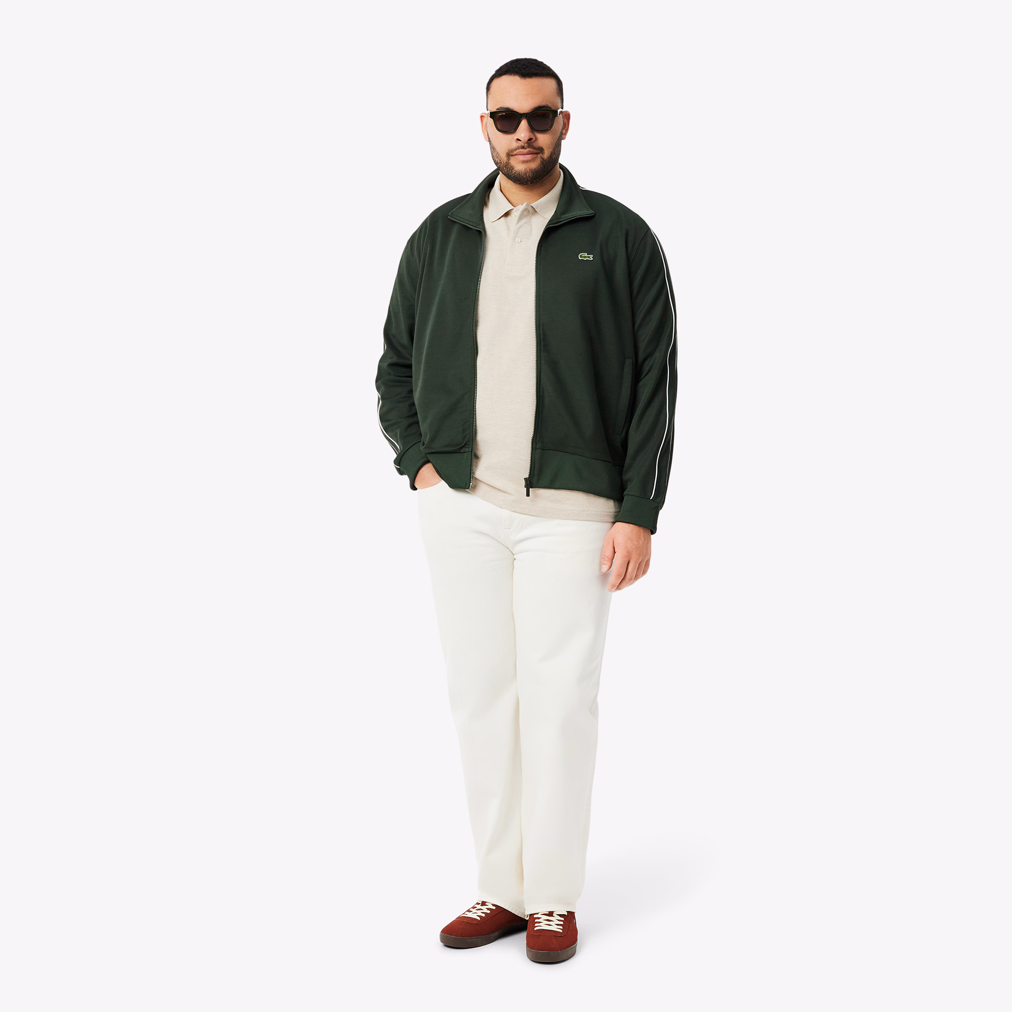 Men's Classic Fit L.12.12 Heathered Polo