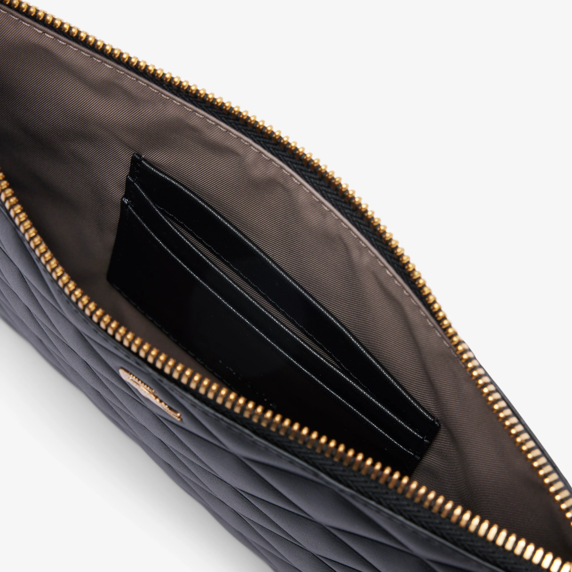 Crocodelle Leather Clutch