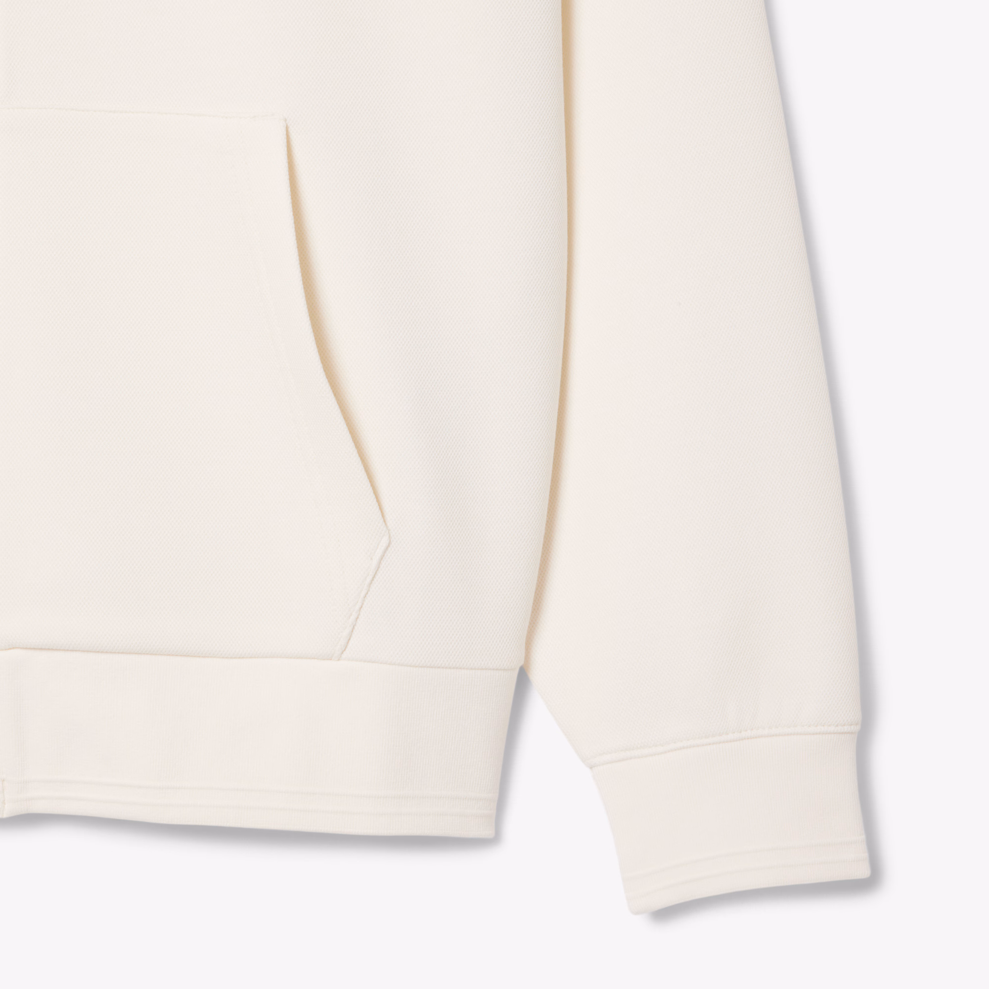 Men's Classic Fit Zip-Up Piqué Sweatshirt