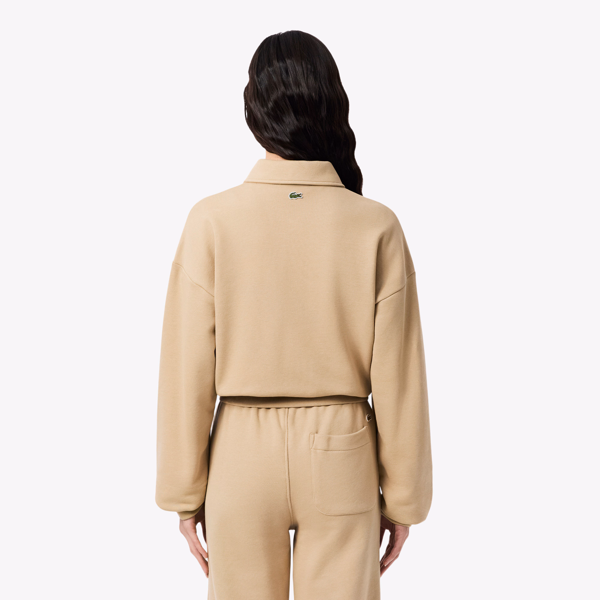 Women's Polo Collar Sweatshirt