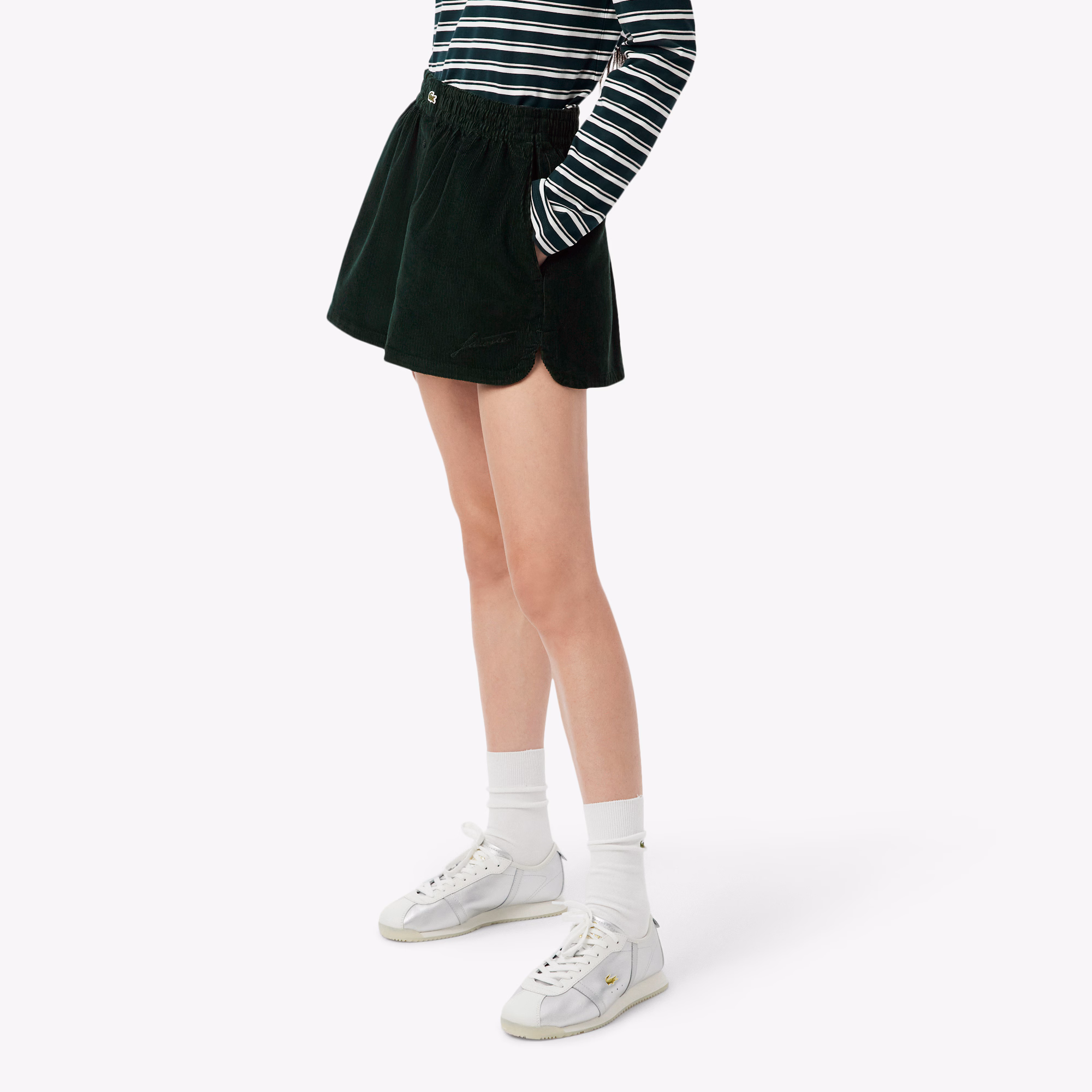 Women's Relaxed Fit Corduroy Shorts