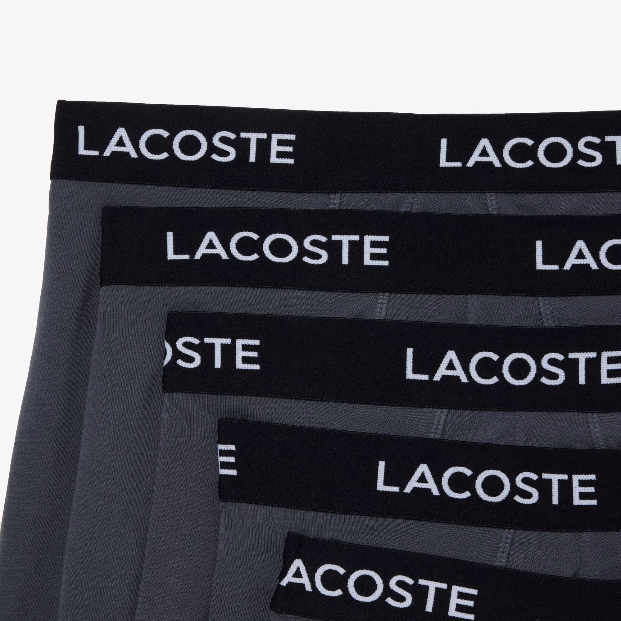 Men's Branded Waist Boxer Briefs 5-Pack