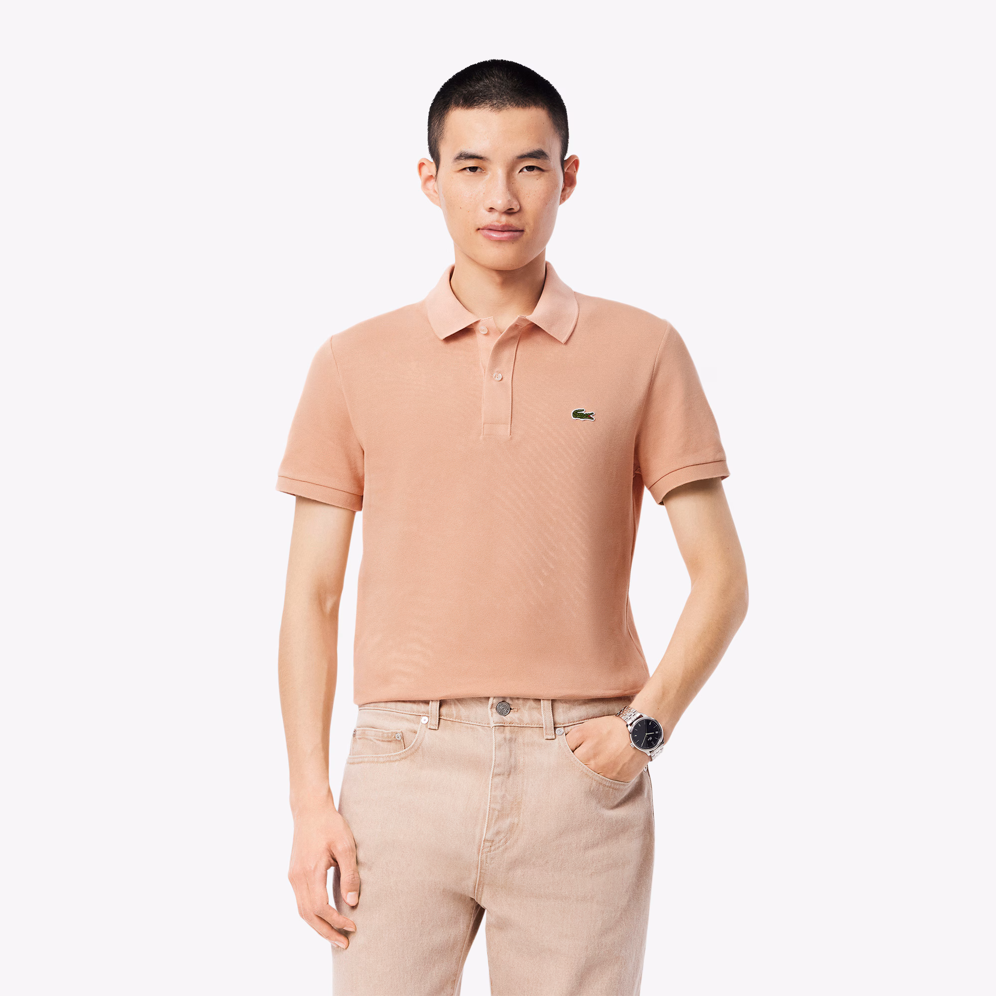 Men's Slim Fit L.12.12 Piqué Polo