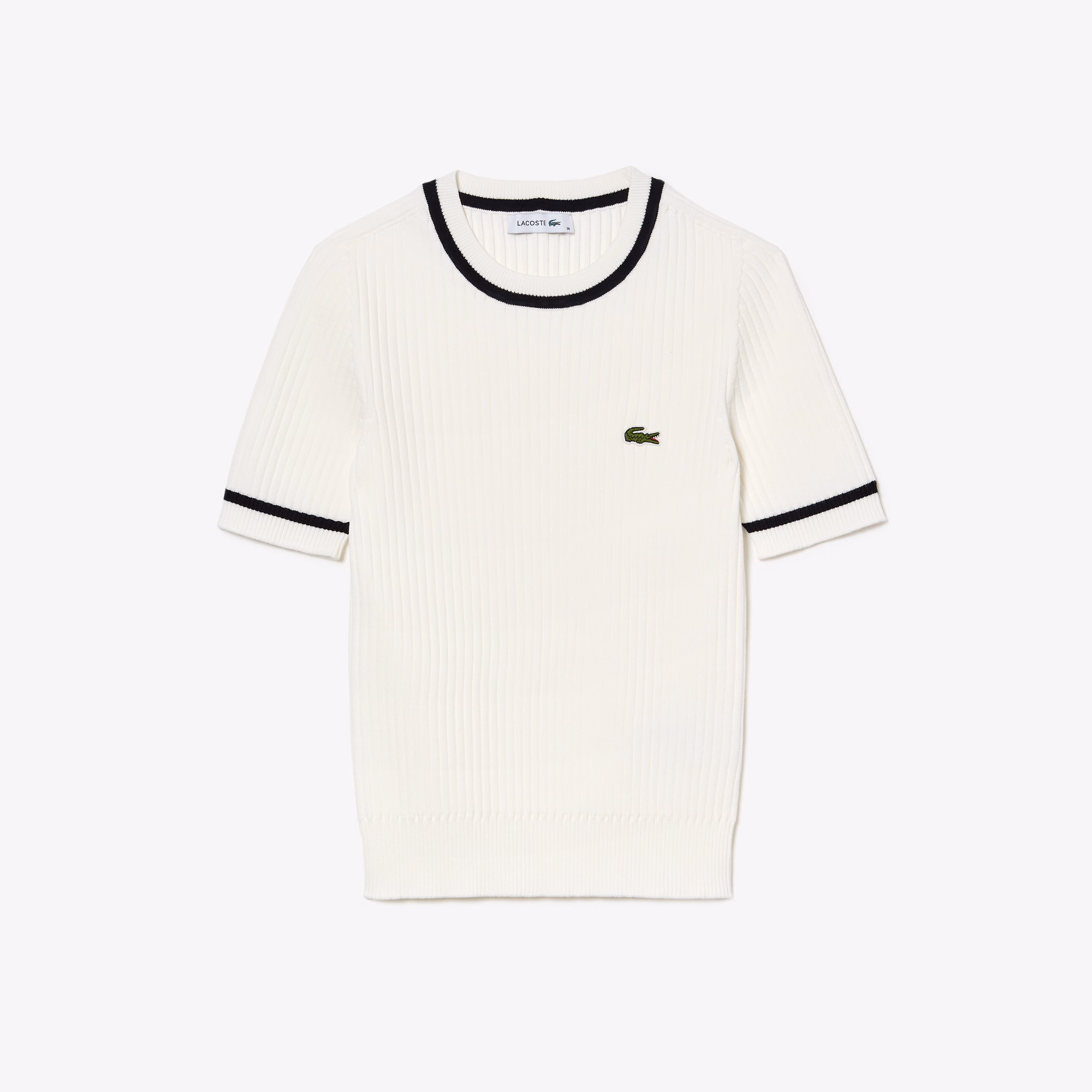 Women's Seamless 3D Knit Ribbed Sweater