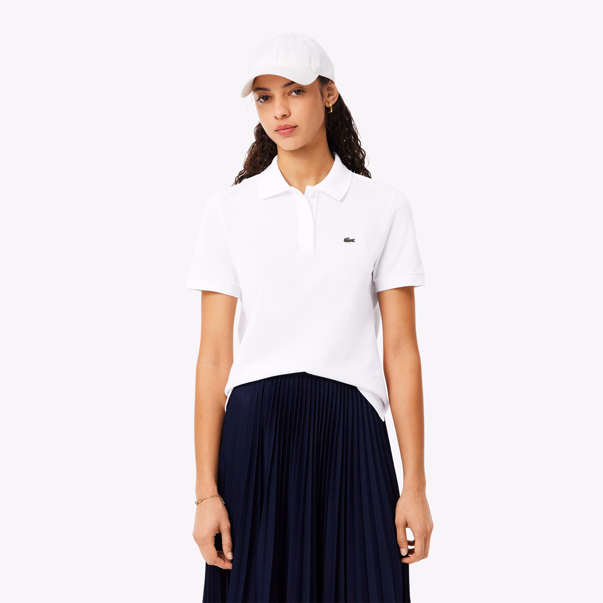 Women's Regular Fit Supple Petit Piqué Polo