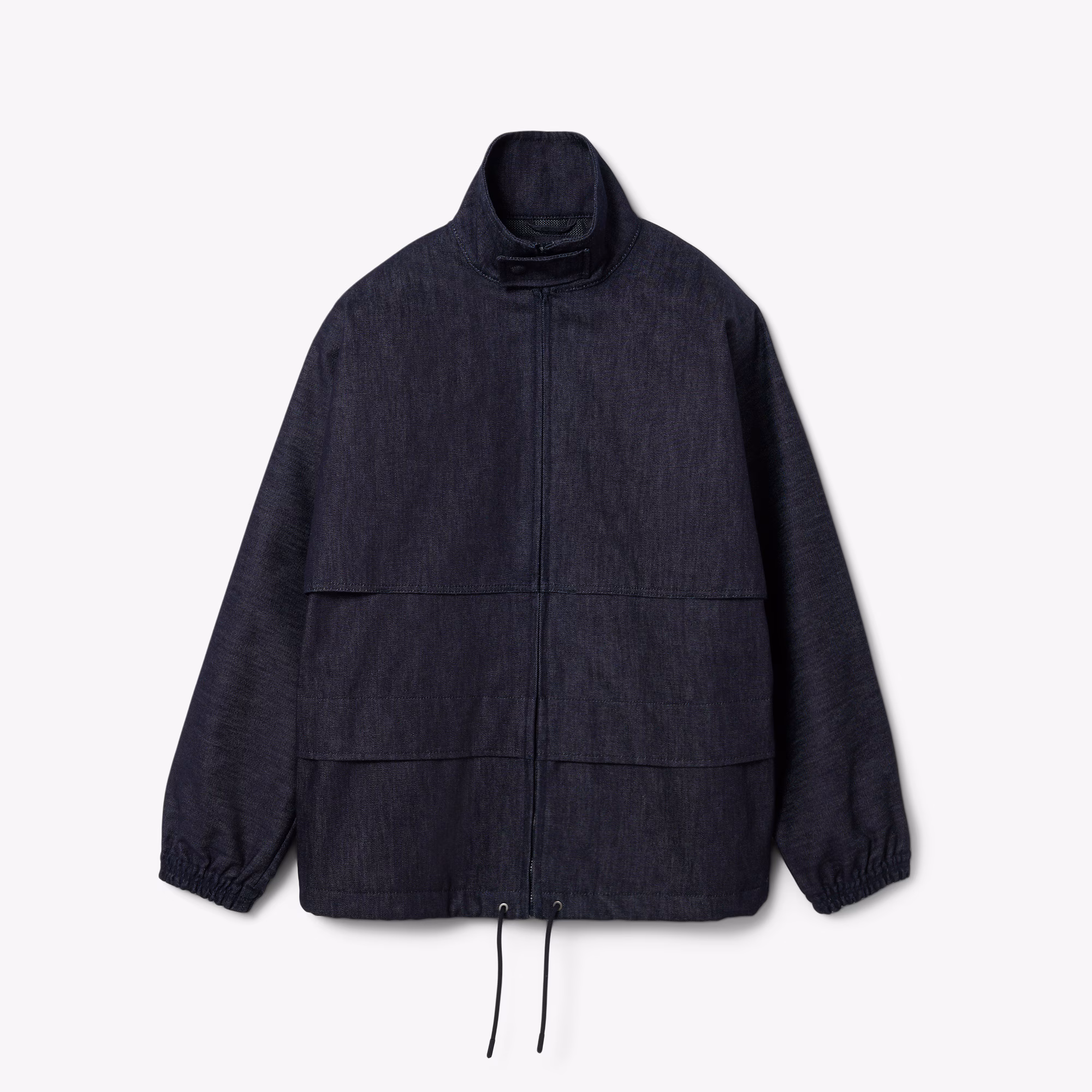 Runway Denim Track Jacket