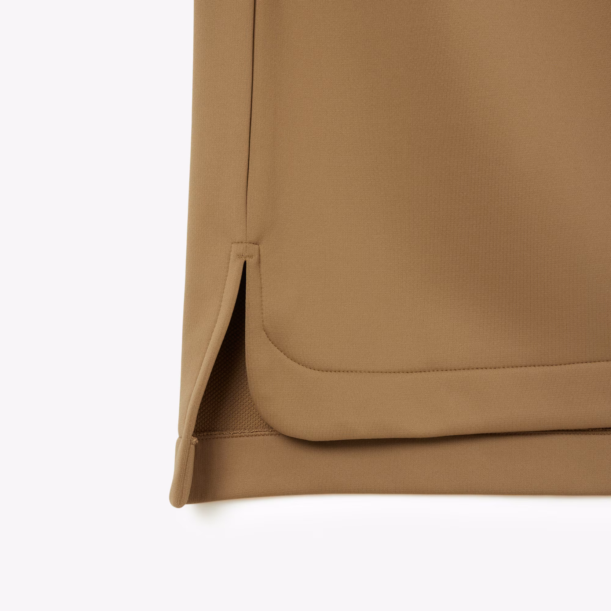 Runway Badge Accent Oversized Satin Polo Shirt