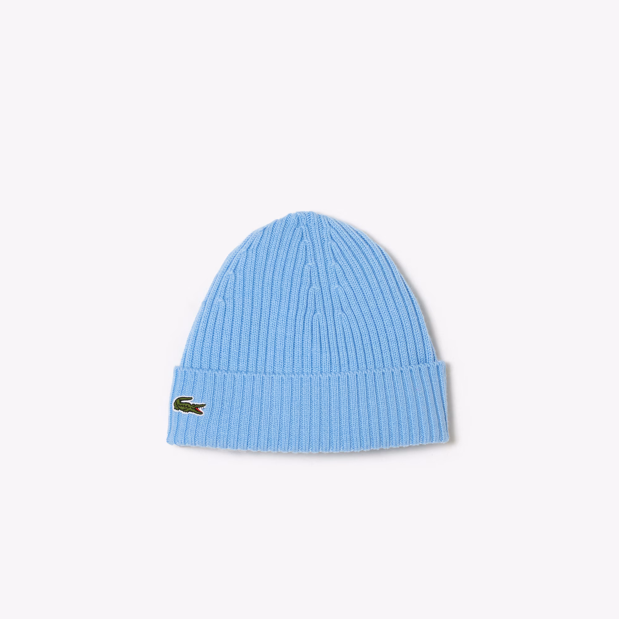 Unisex Rib Knit Brushed Wool Beanie