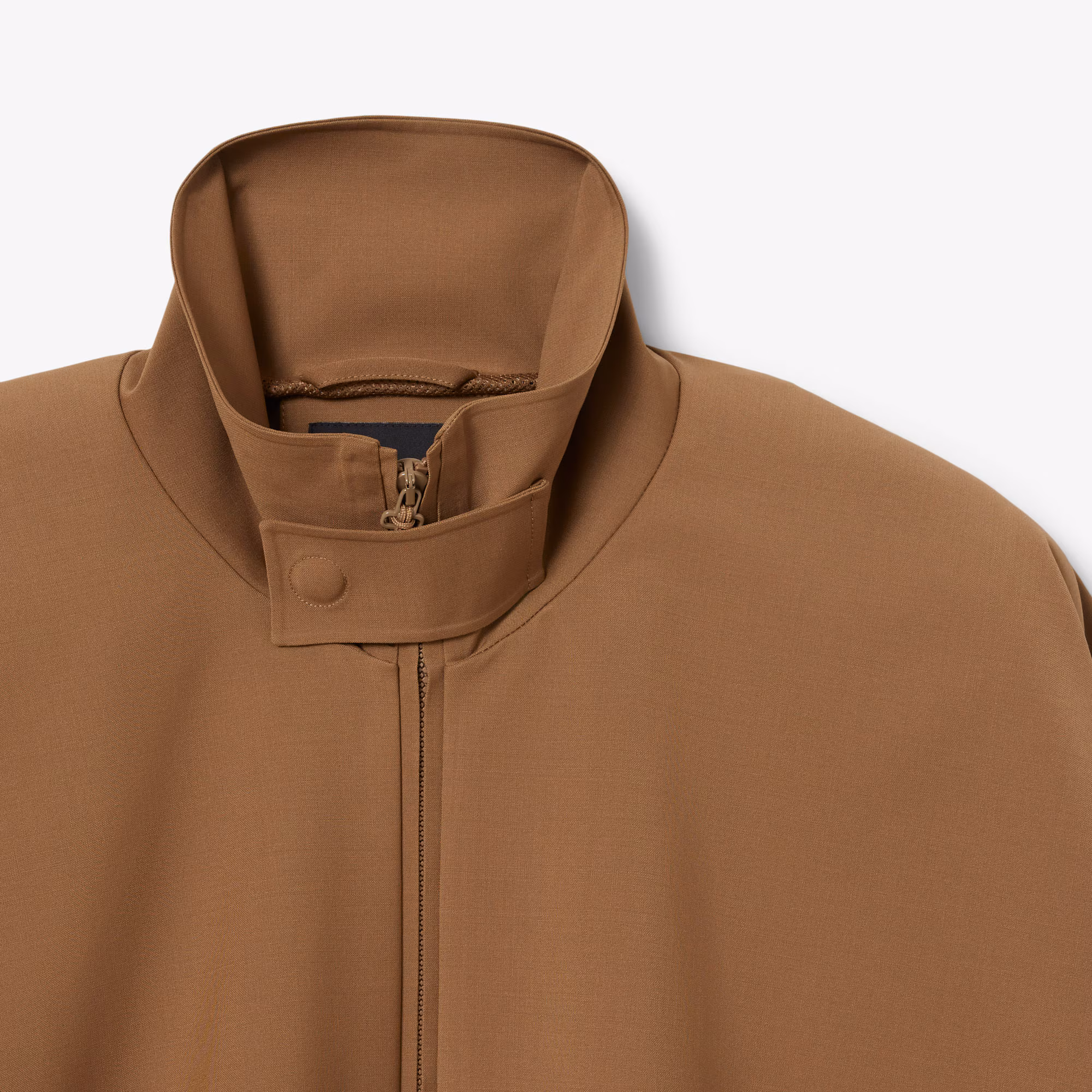 Runway Wool Blend Track Jacket