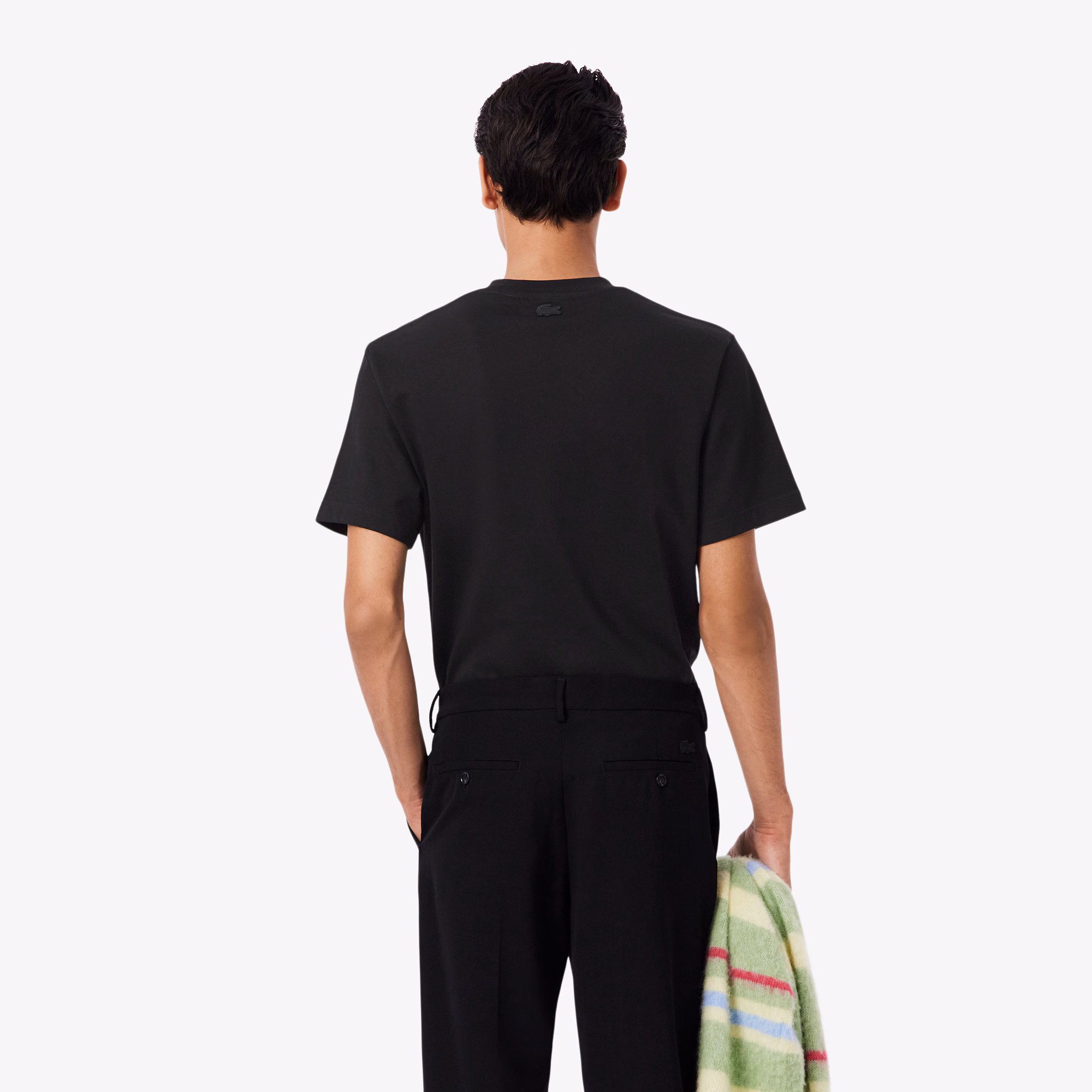 Men's Diamanté Crocodile Cotton T-Shirt