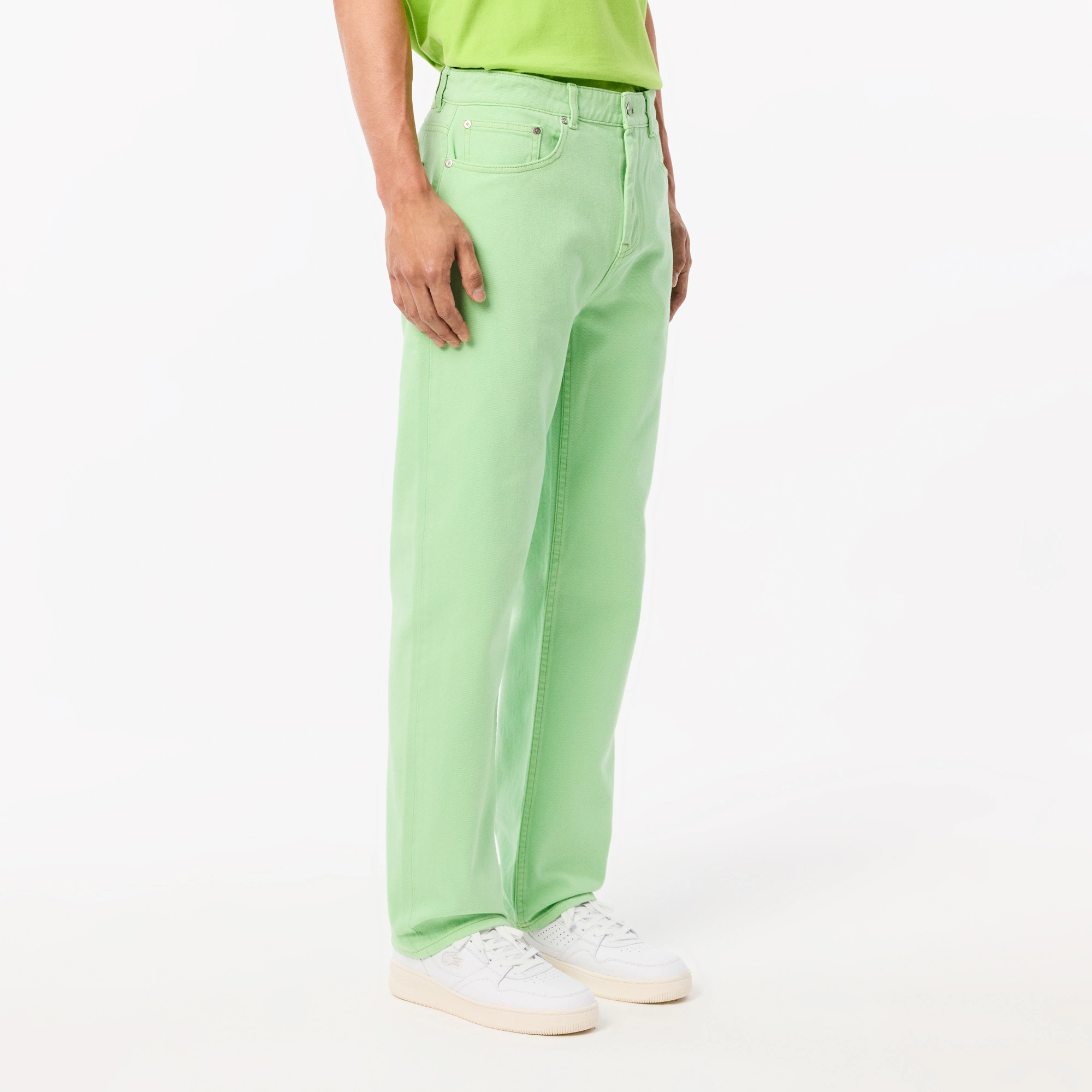 Men's Straight Leg Cotton Denim Jeans