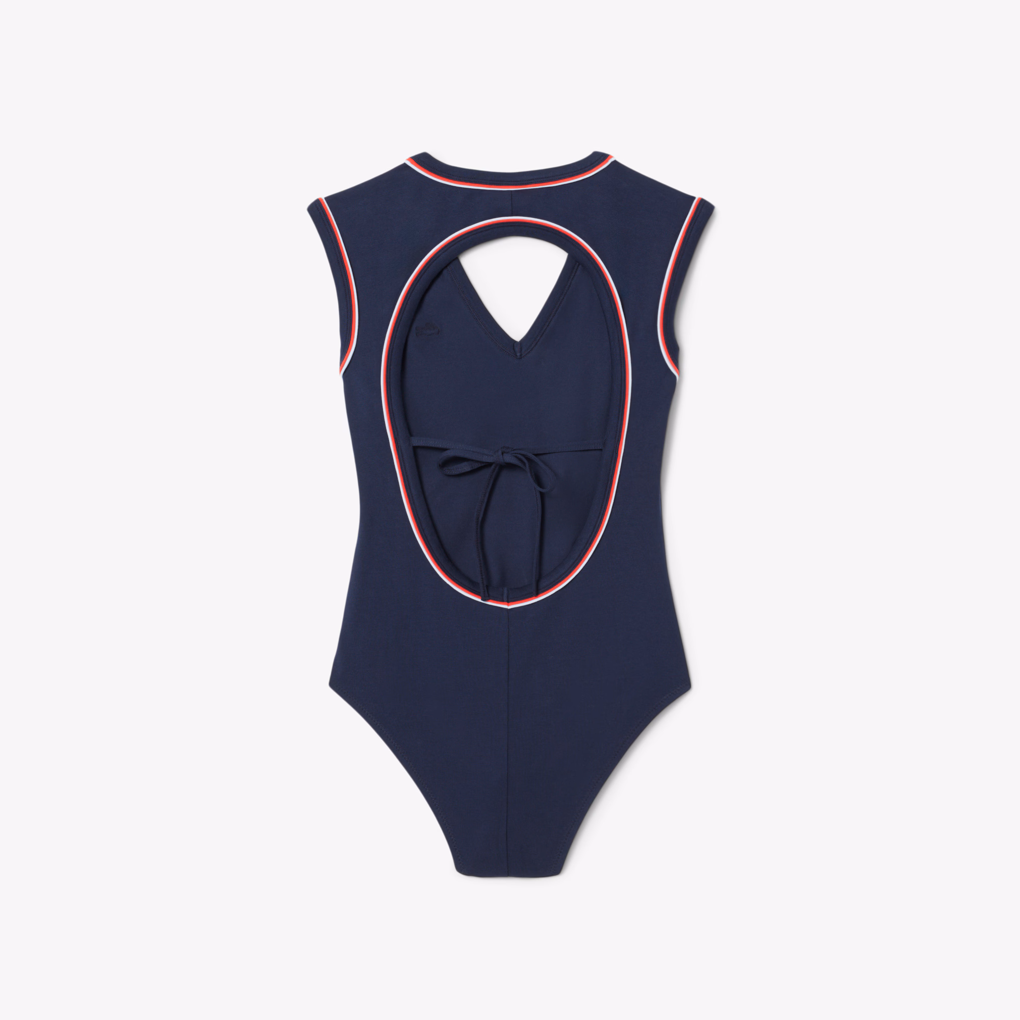 Women's Slim Fit Open Back Cotton Bodysuit