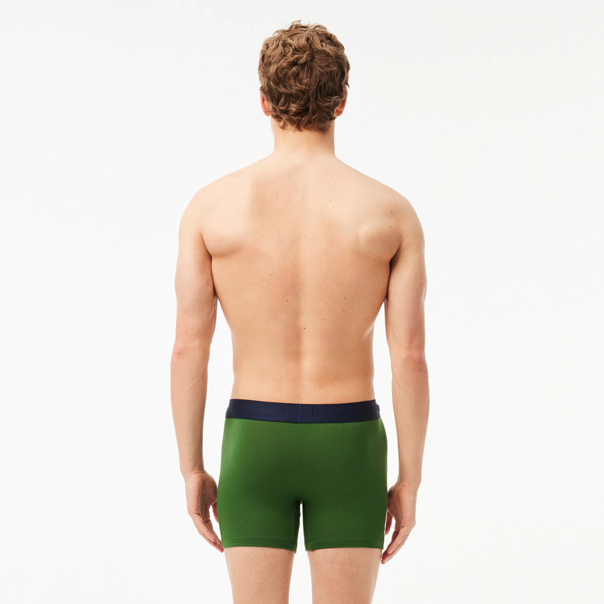 Men's 3-Pack Crocodile Waist Boxer Briefs