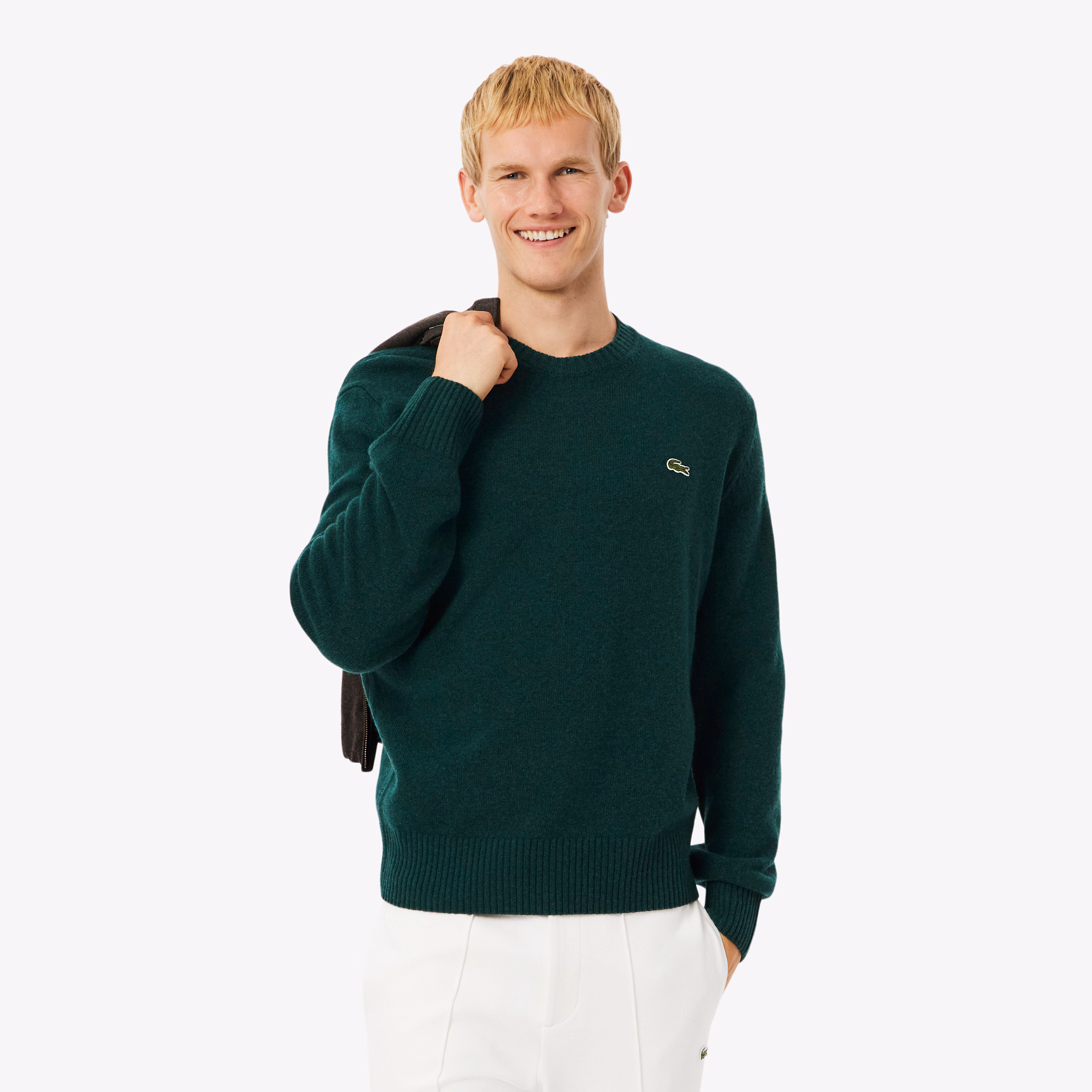 Men's Wool Crew Neck Sweater