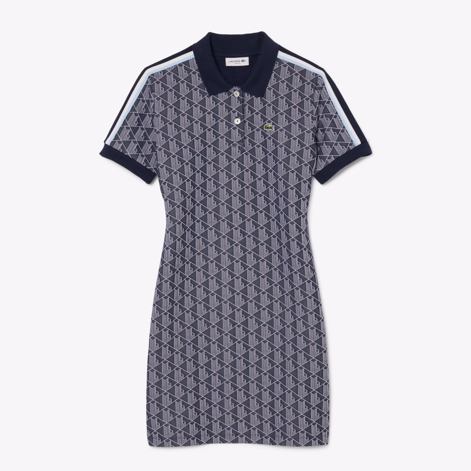 Women's Slim Fit Monogram Polo Dress