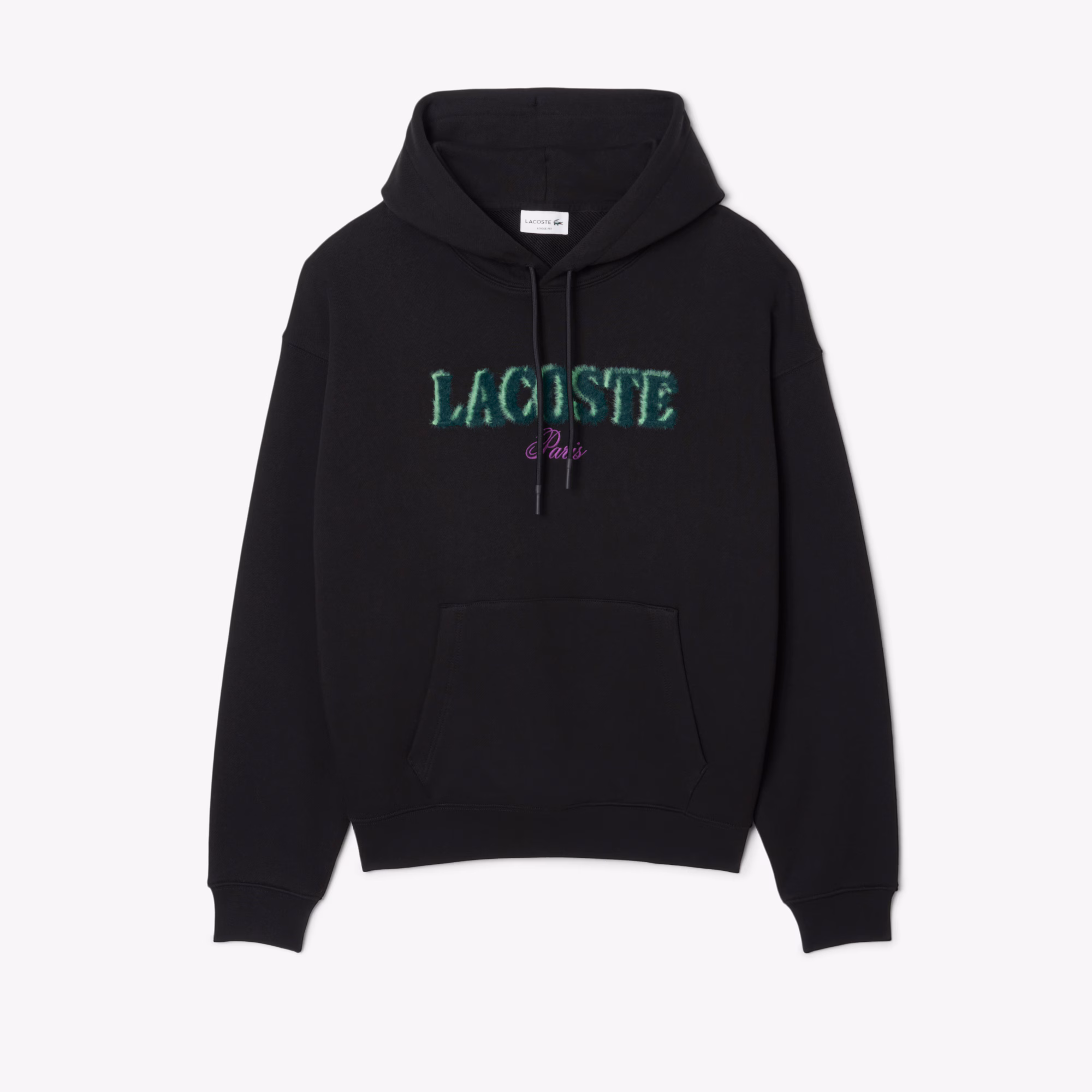 Men's Loose Fit Embroidered Hoodie