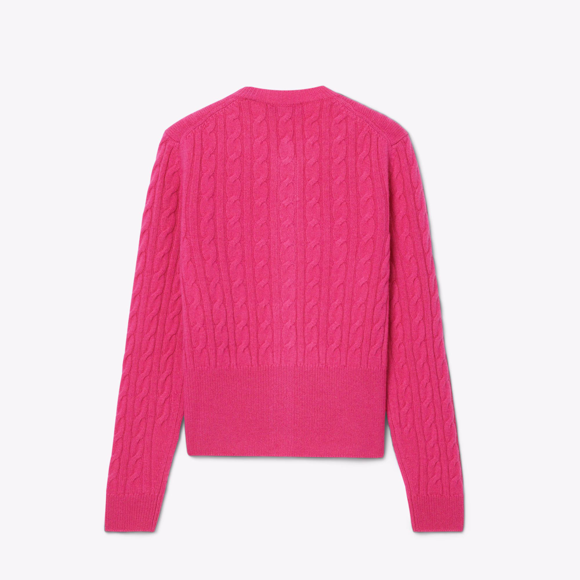 Runway Cashmere Cable Knit Cardigan