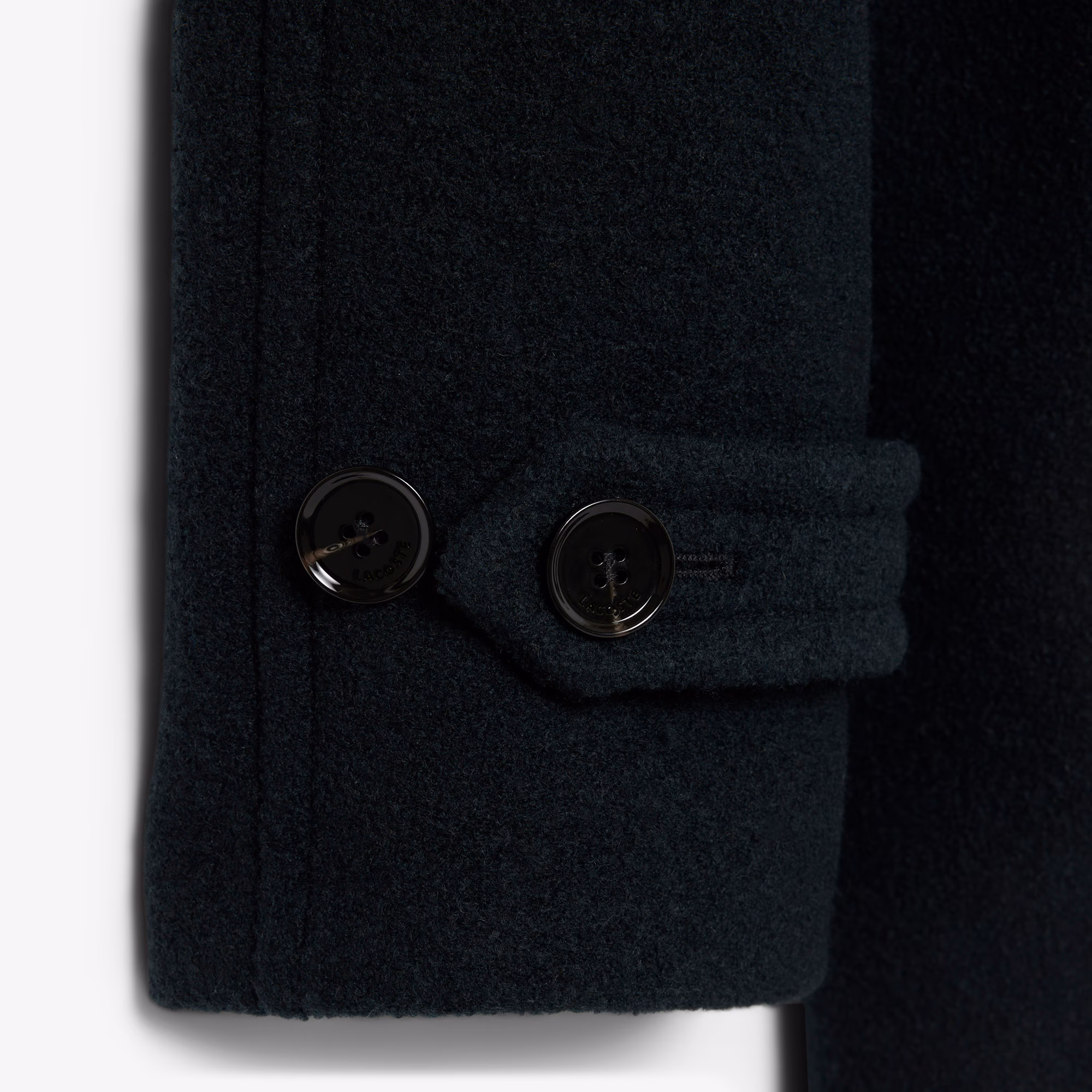 Runway Boiled Wool Coat