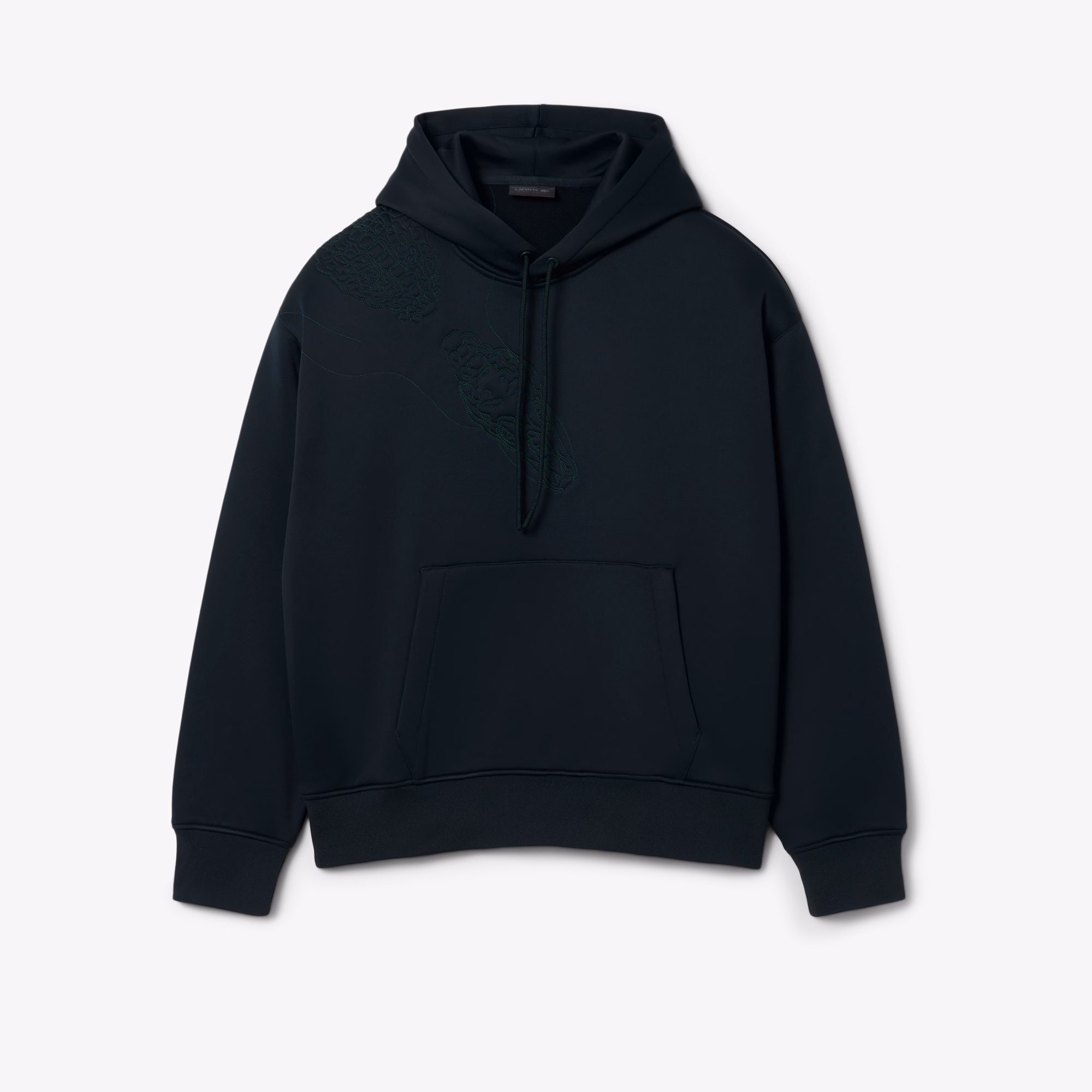 Runway Embroidered Crocodile Hoodie