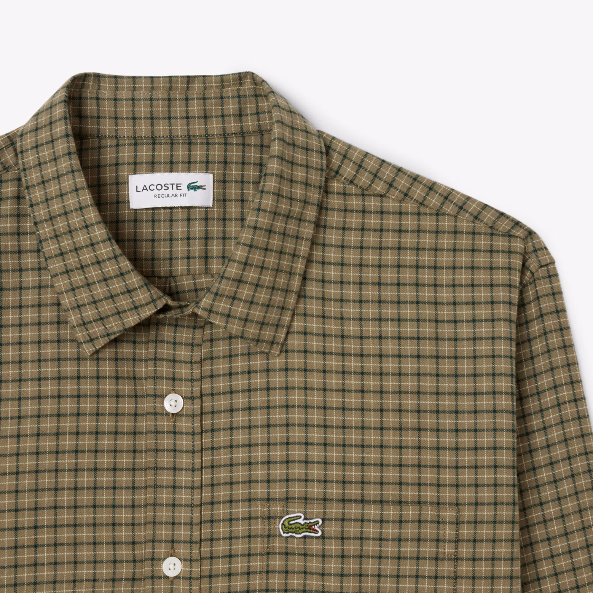 Men's Regular Fit Plaid Flannel Shirt