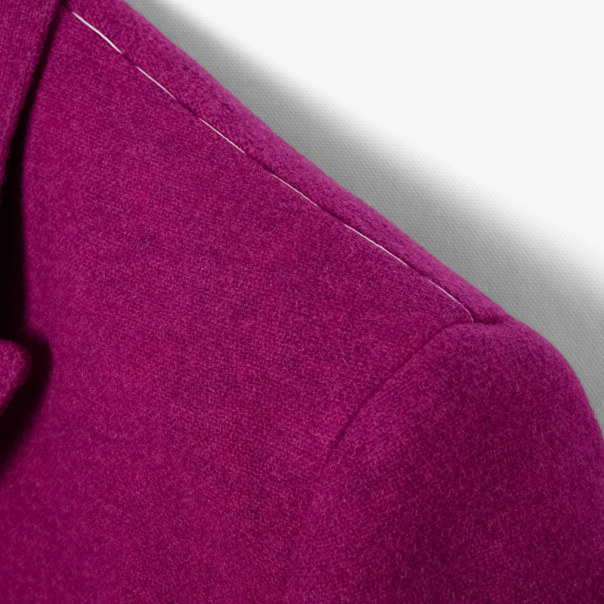 Runway Double Breasted Marbled Wool Blazer