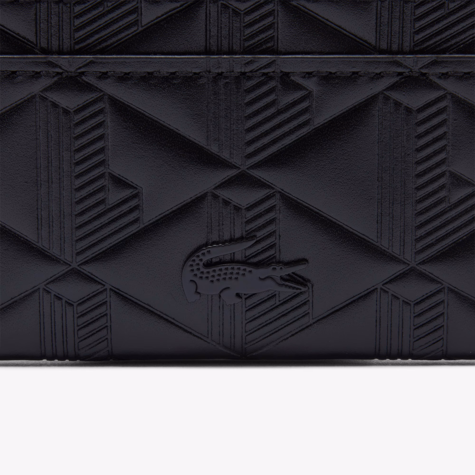Maheki Embossed Leather Card Holder