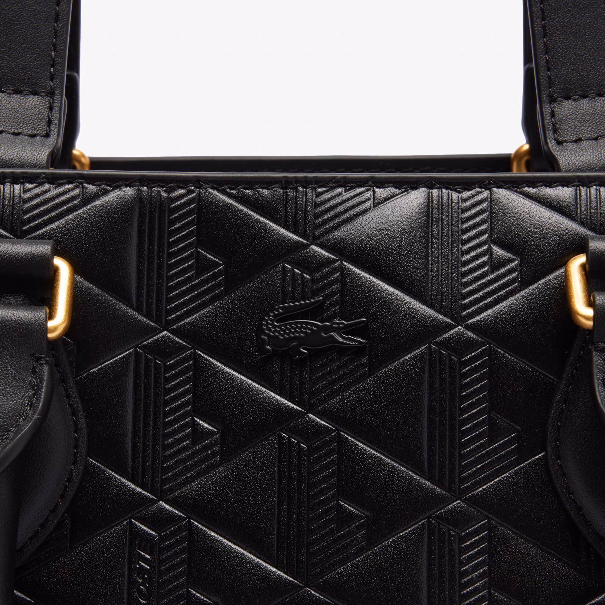 Maheki Embossed Leather Tote