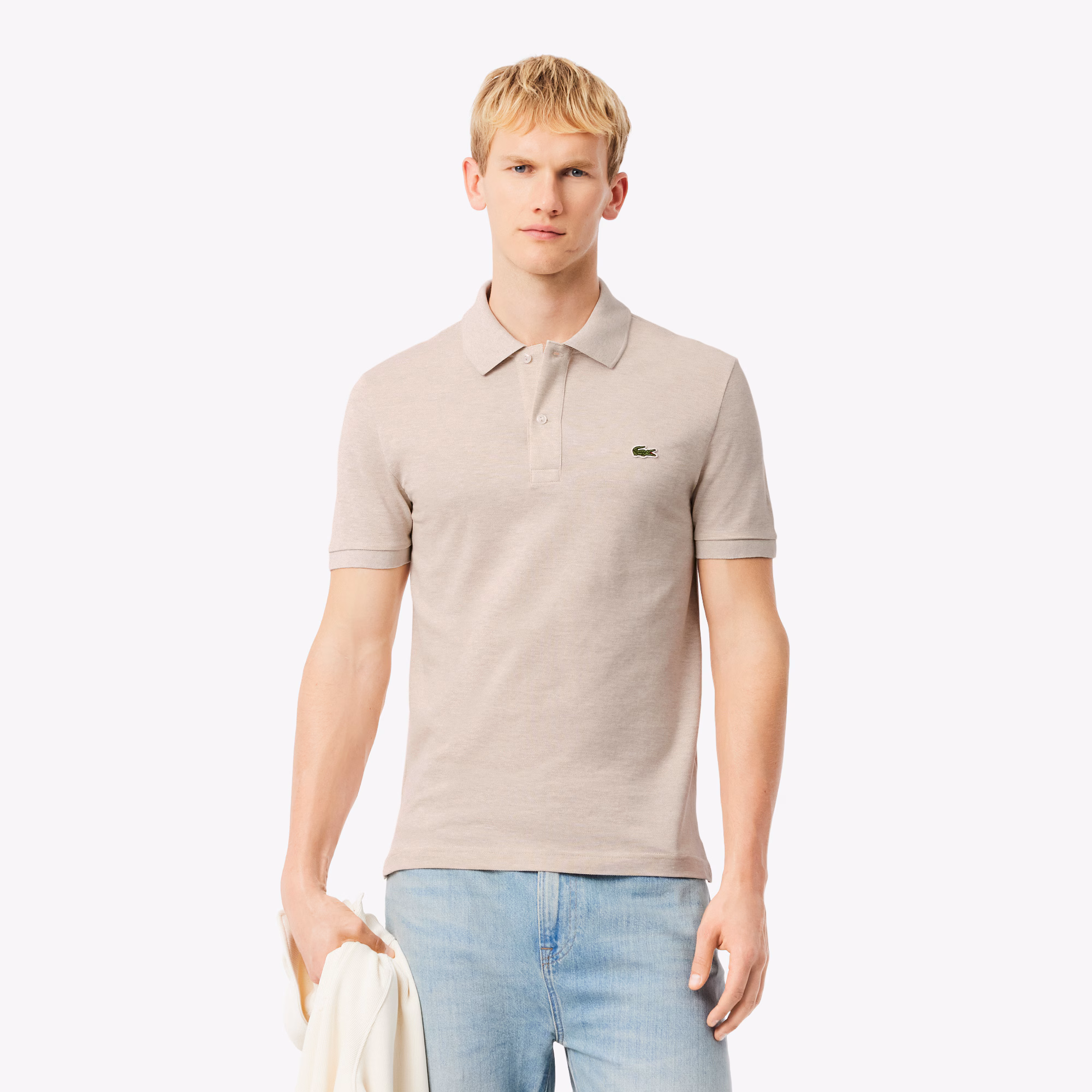 Men's Slim Fit L.12.12 Piqué Polo